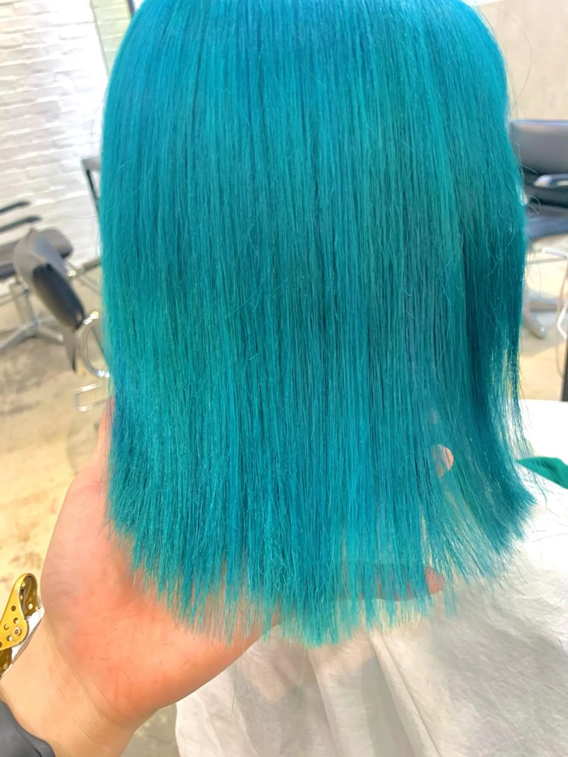 ショート カラー ヘアカラー トリートメント ヘアセット 🎀透明感ブリーチ カラー🎀ミズキのヘアスタイル
