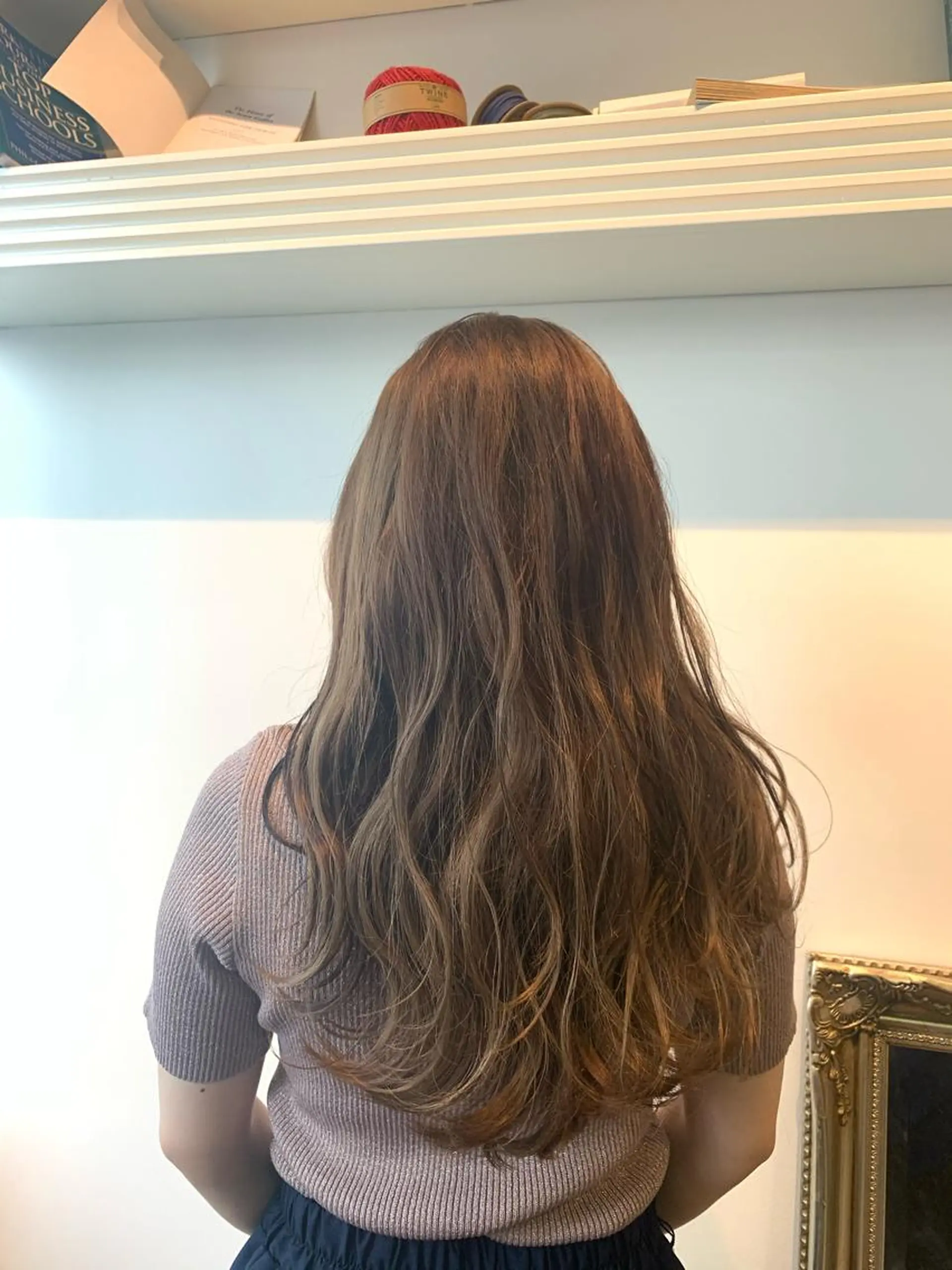 セミロング ヘアカラー トリートメント ヘッドスパ ヘアセット 山口 竣也のヘアスタイル