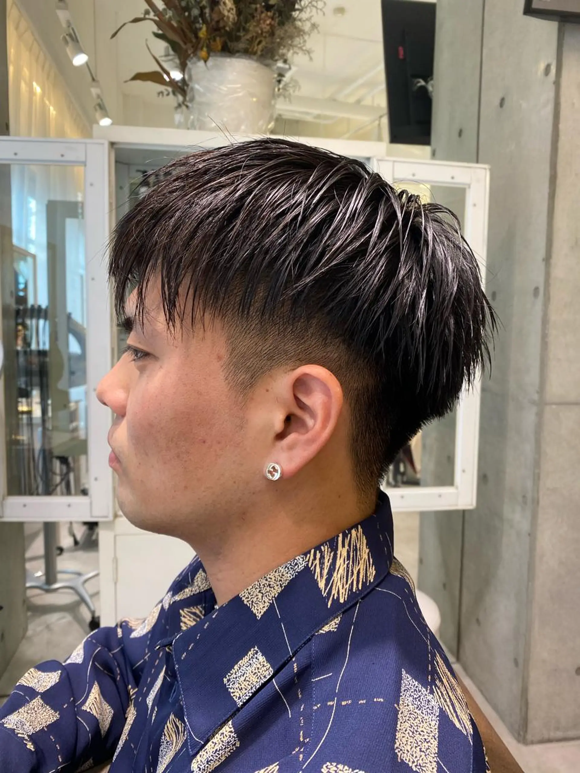 メンズ 大久保 優香のヘアスタイル