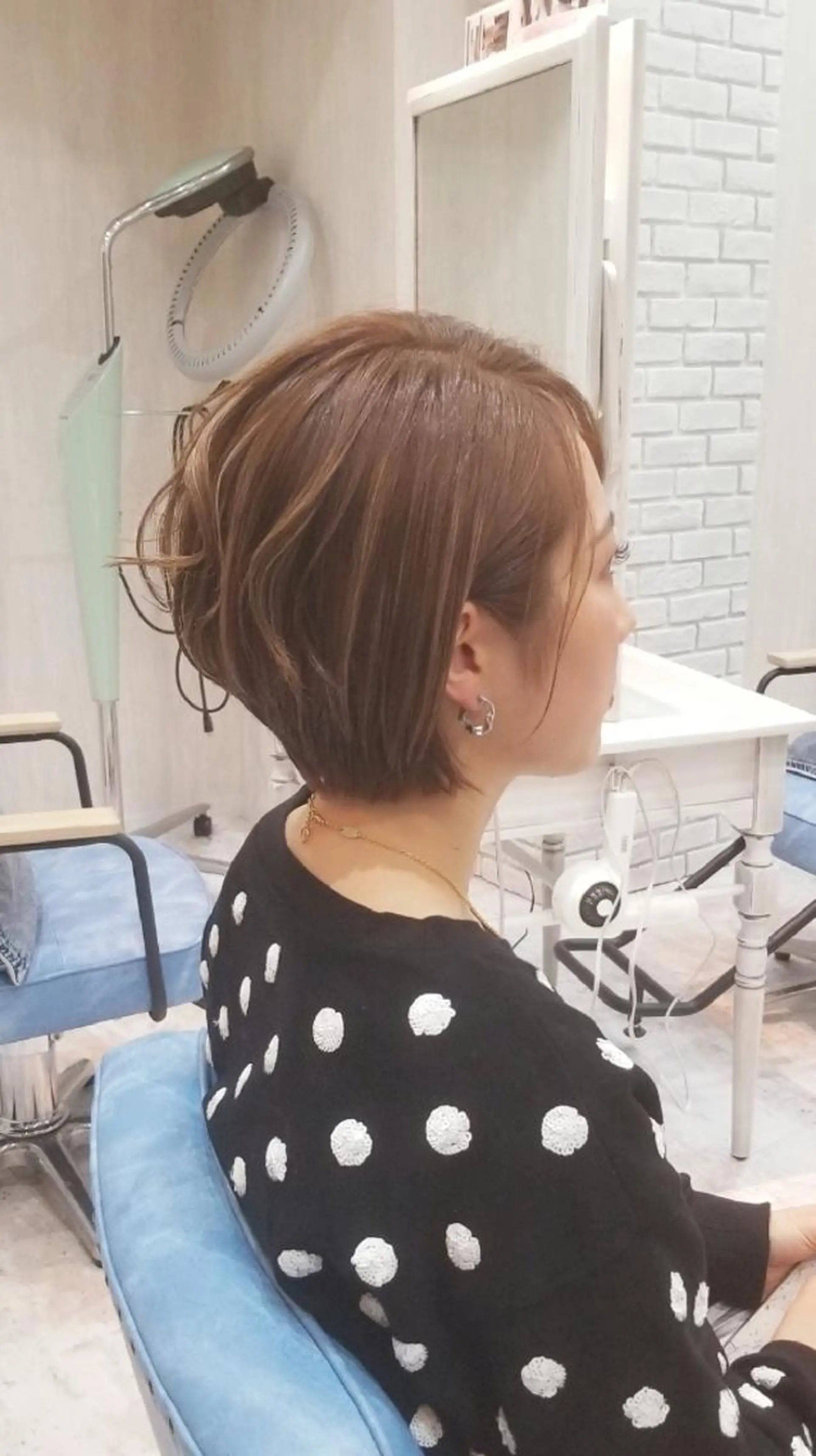 ショート カラー ハイライトカラー ハイライト ショートヘア カット ヘアカラー ✂韓国ヘア髪質改善 レイヤー代表西村功平のヘアスタイル