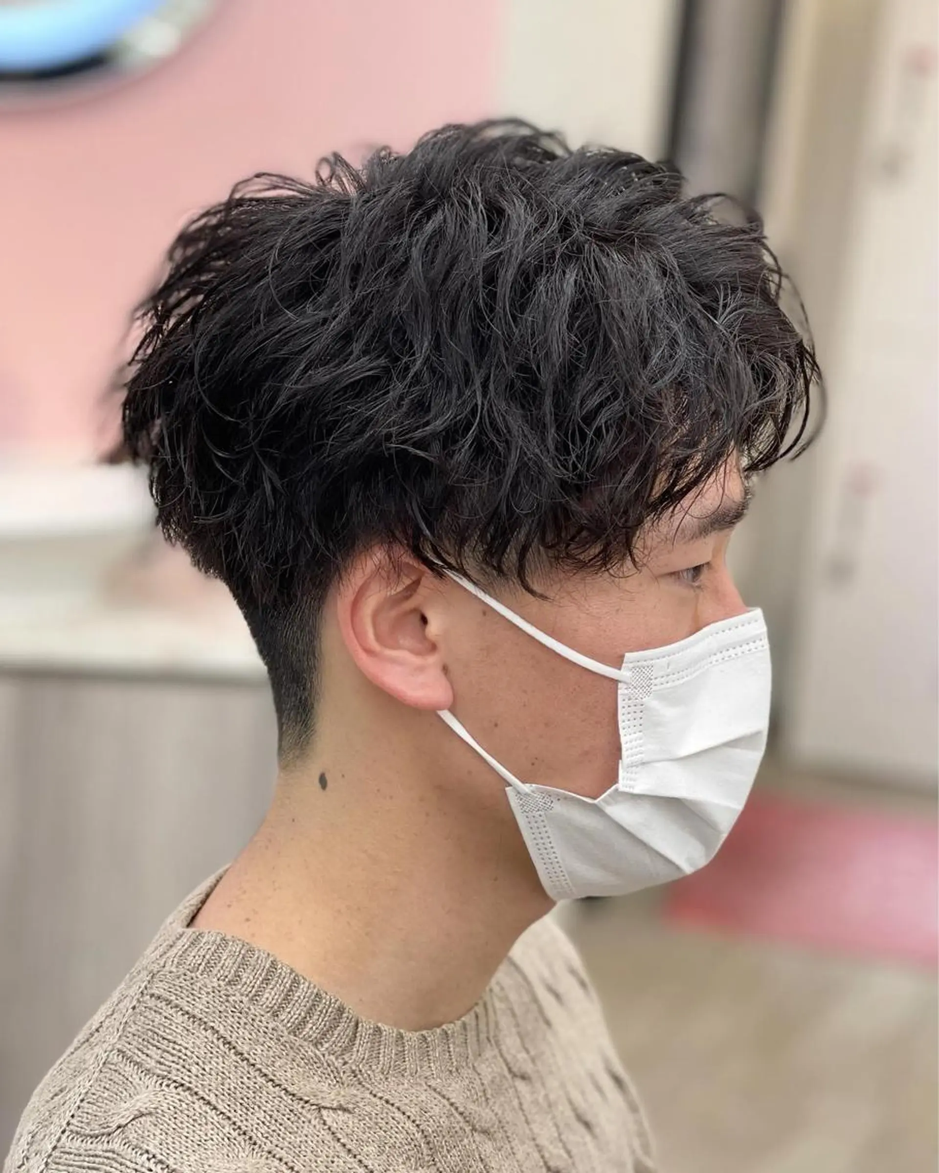パーマ メンズ カット パーマ 🔥メンズ専門🔥 永長　涼のヘアスタイル