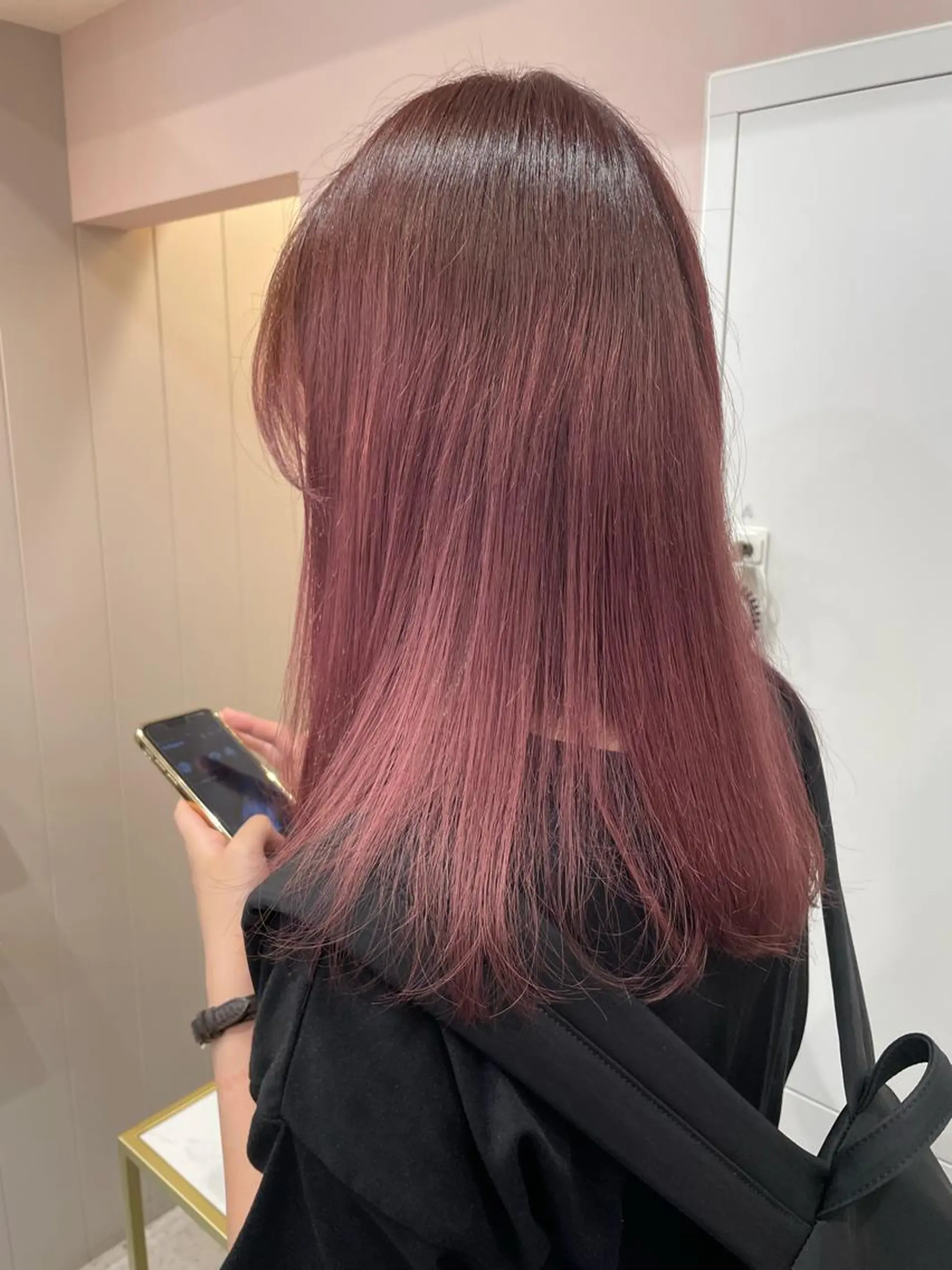 ロング 髪質改善 トリートメント ヘアカラー トリートメント ヘッドスパ マホ/日吉/髪質改善 /レイヤー/ガーリーのヘアスタイル