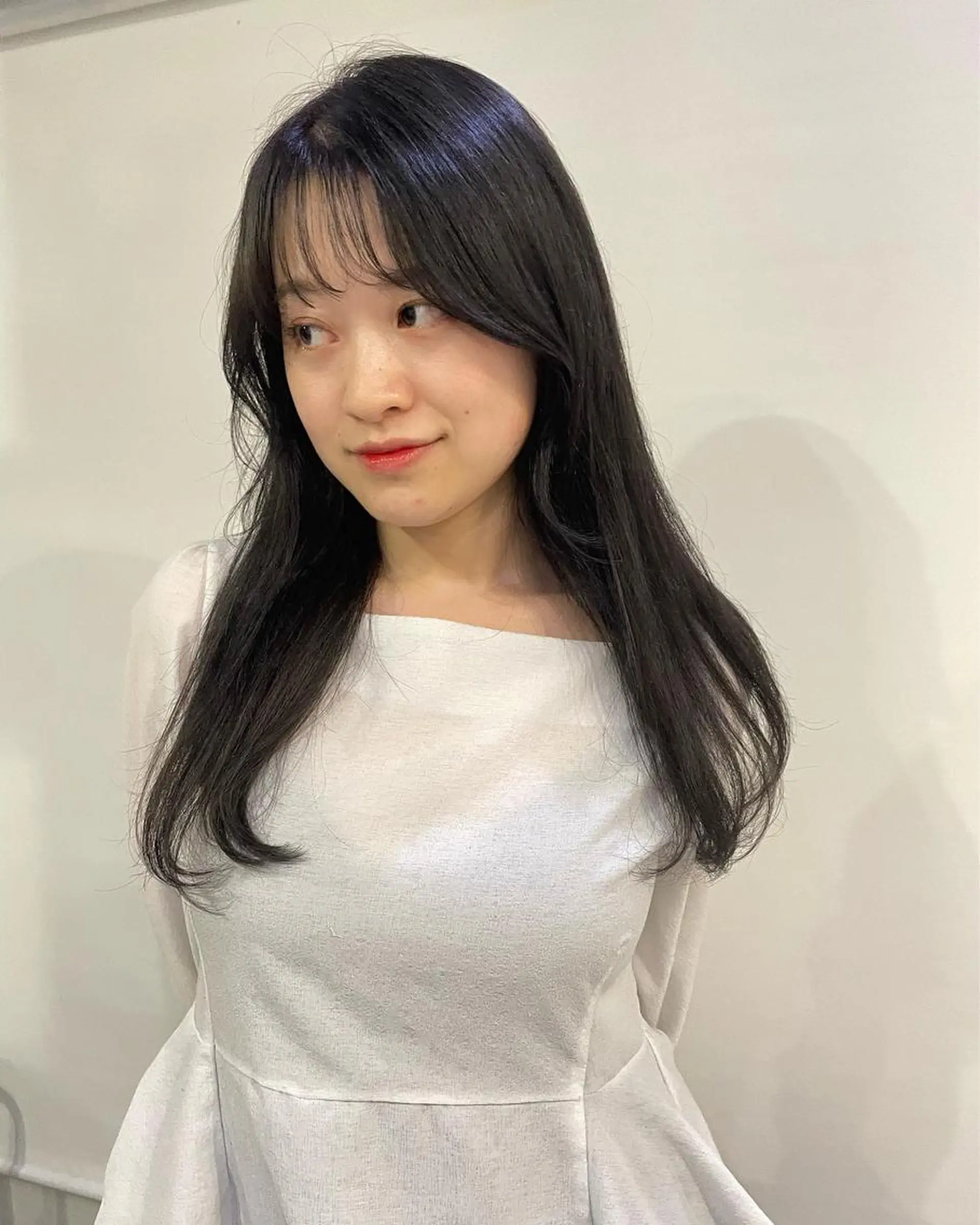 ロング カラー silo所属・silo MOKA 顔周りカット🦦のヘアスタイル