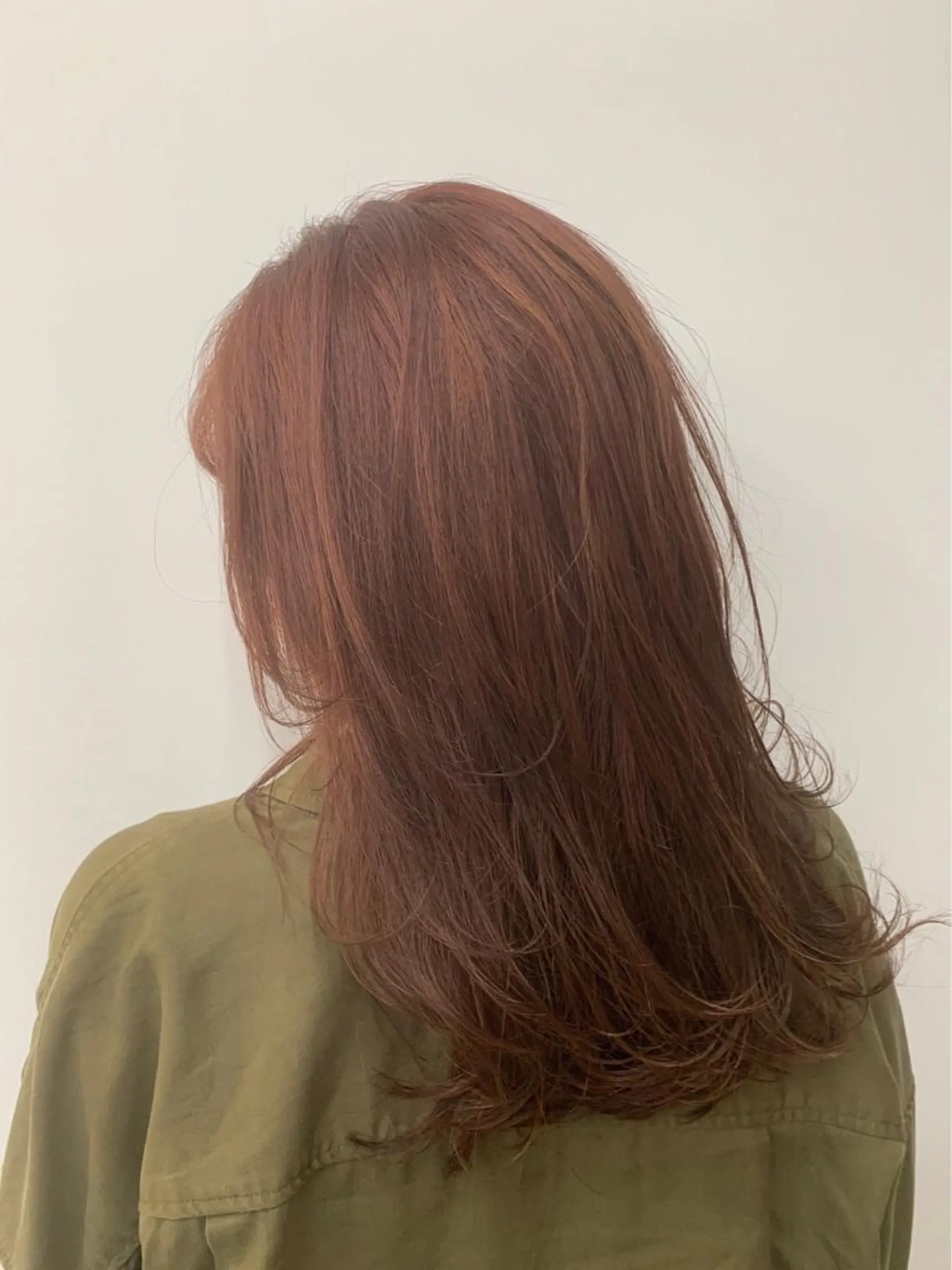 カラー オレンジ ピンクカラー Clore所属・うる艶ヘア♡韓国好き 透明感　shotaのヘアスタイル