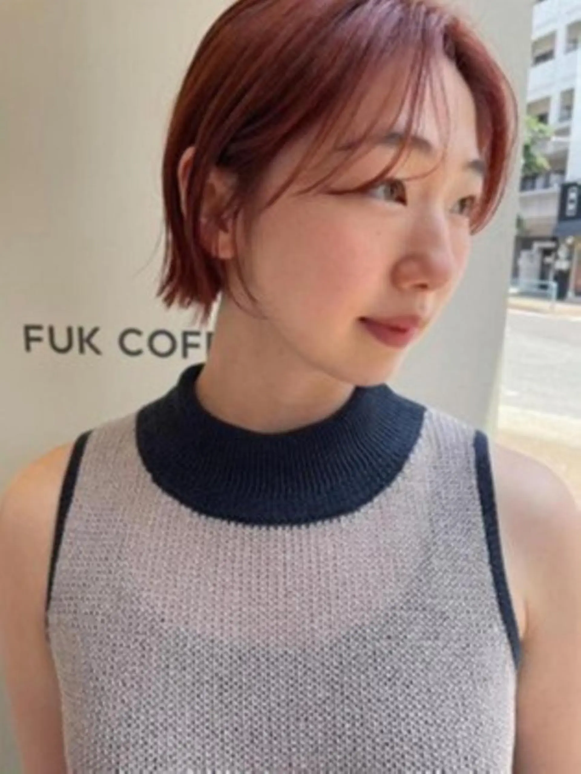 カラー カノエ亀岡 レッスンモデル募集のヘアスタイル