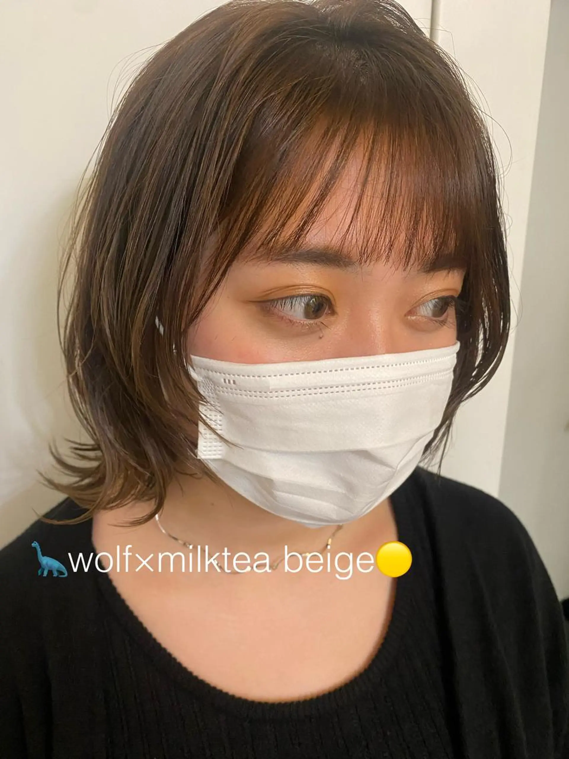 ショート ボブ ウルフカット ウルフボブ SALOWIN銀座PAYⅡ店所属・GINZARay2 風本朱里🐥のヘアスタイル