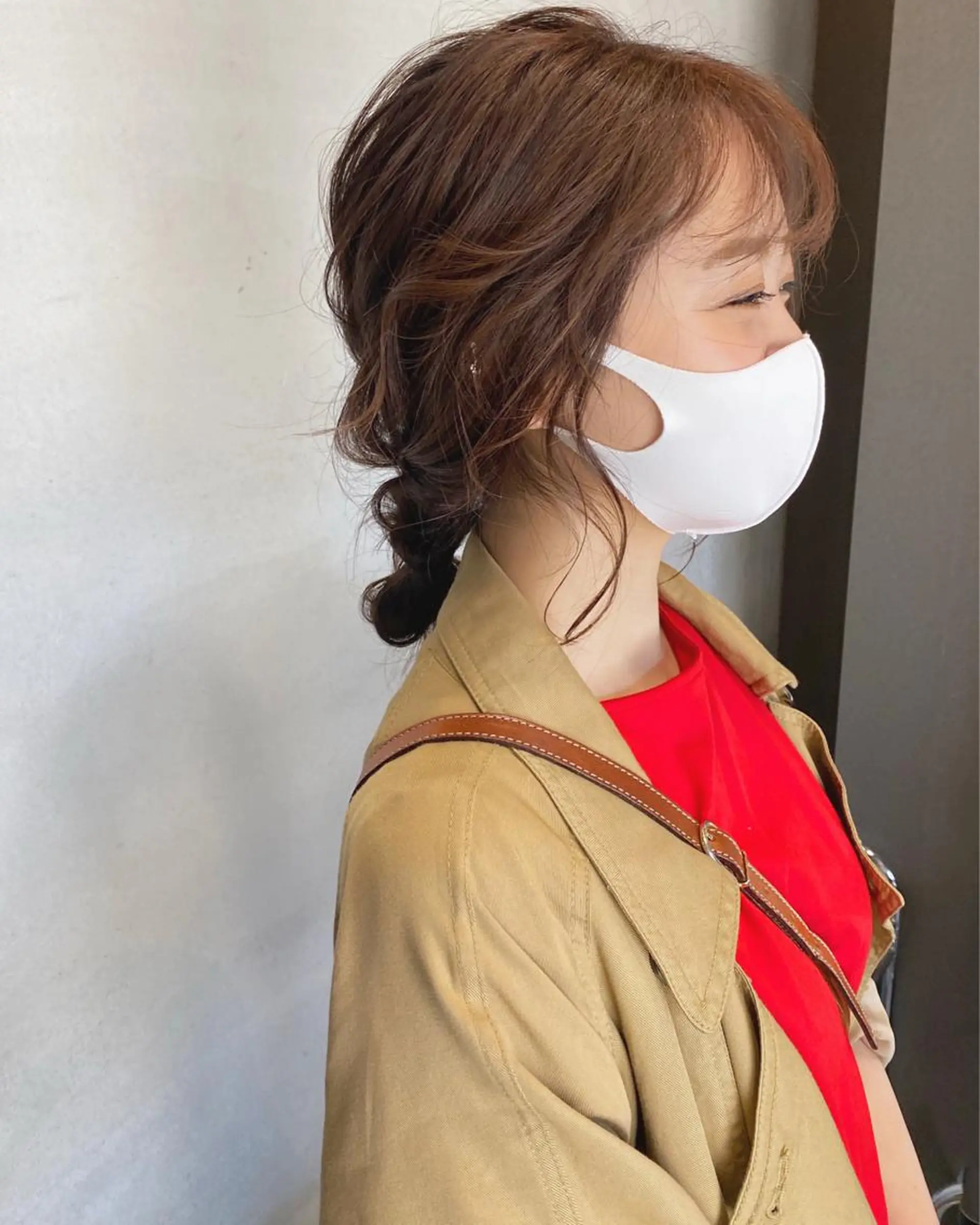 セミロング ヘアアレンジ FIORE hair design所属・山根 奈緒のマツエク・マツパデザイン