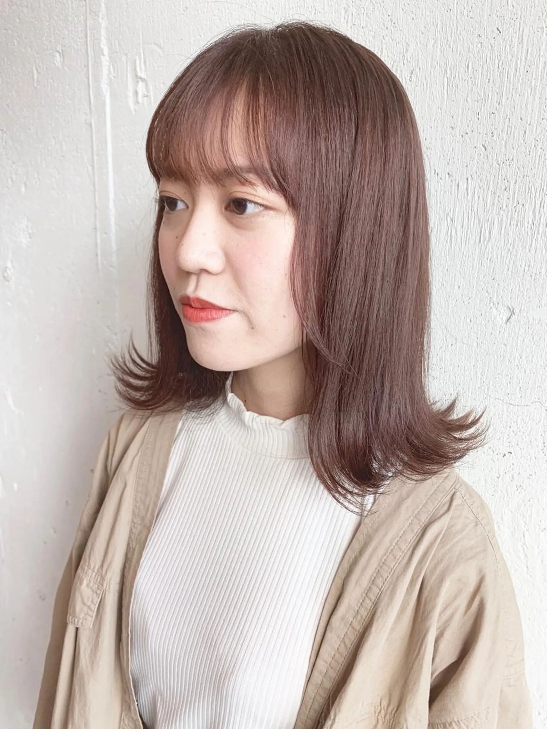 ミディアム カラー Fuuu《フゥ》所属・シノザキ シンゴのヘアスタイル