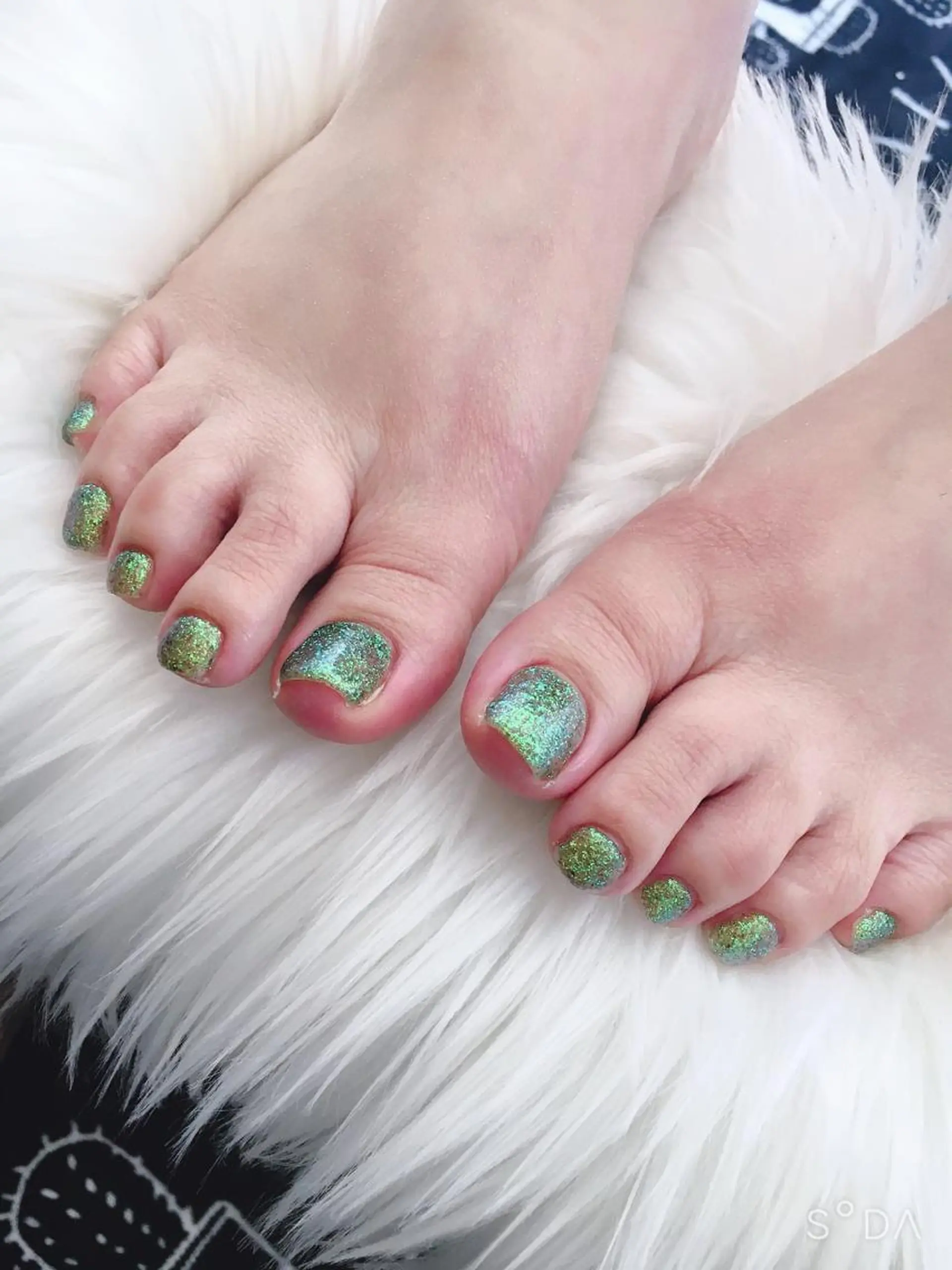 ネイル ラメ(グリッター) ハンドネイル フットネイル miwa ミワのネイルデザイン