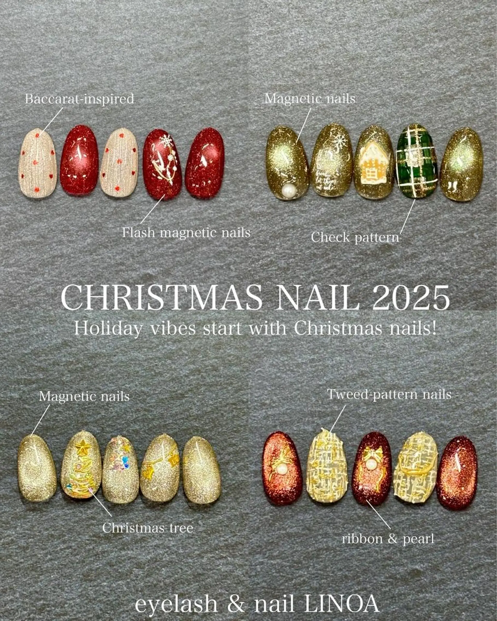 ネイル ハンドネイル eyelash & nail LINOAのネイルデザイン