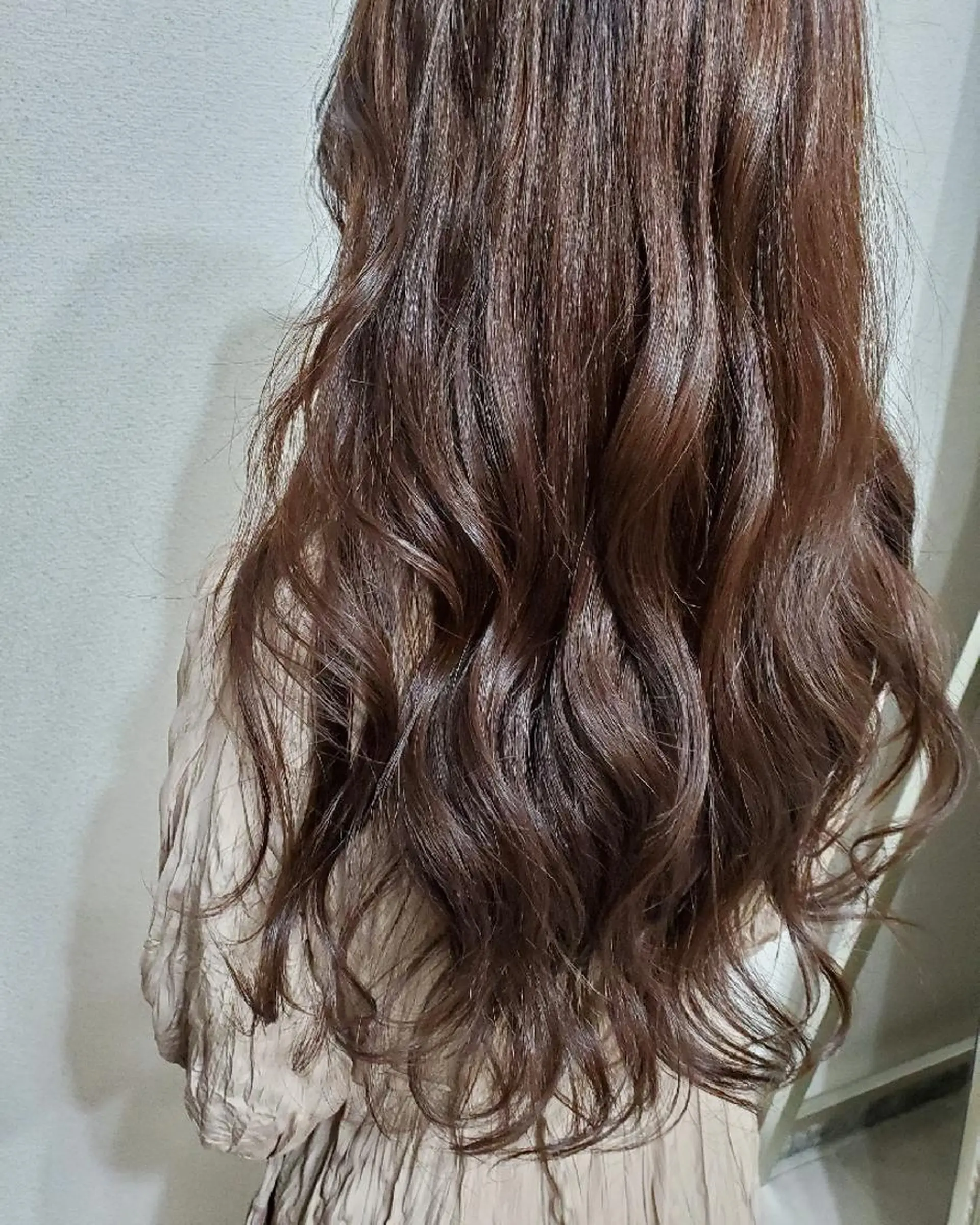 カラー ロング ヘアアレンジ See by merのマツエク・マツパデザイン