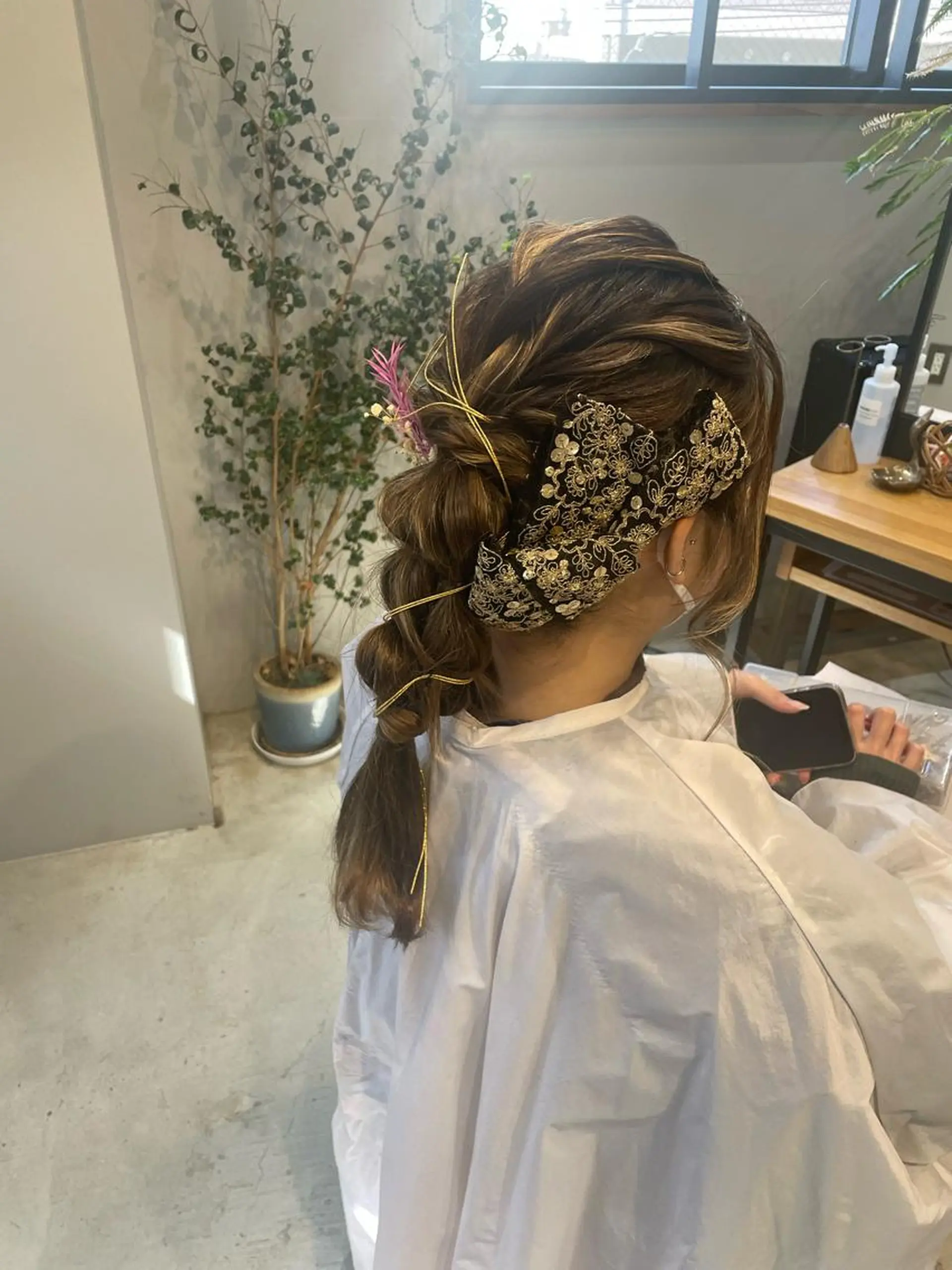 ロング ヘアセット Loma ミレイのヘアスタイル