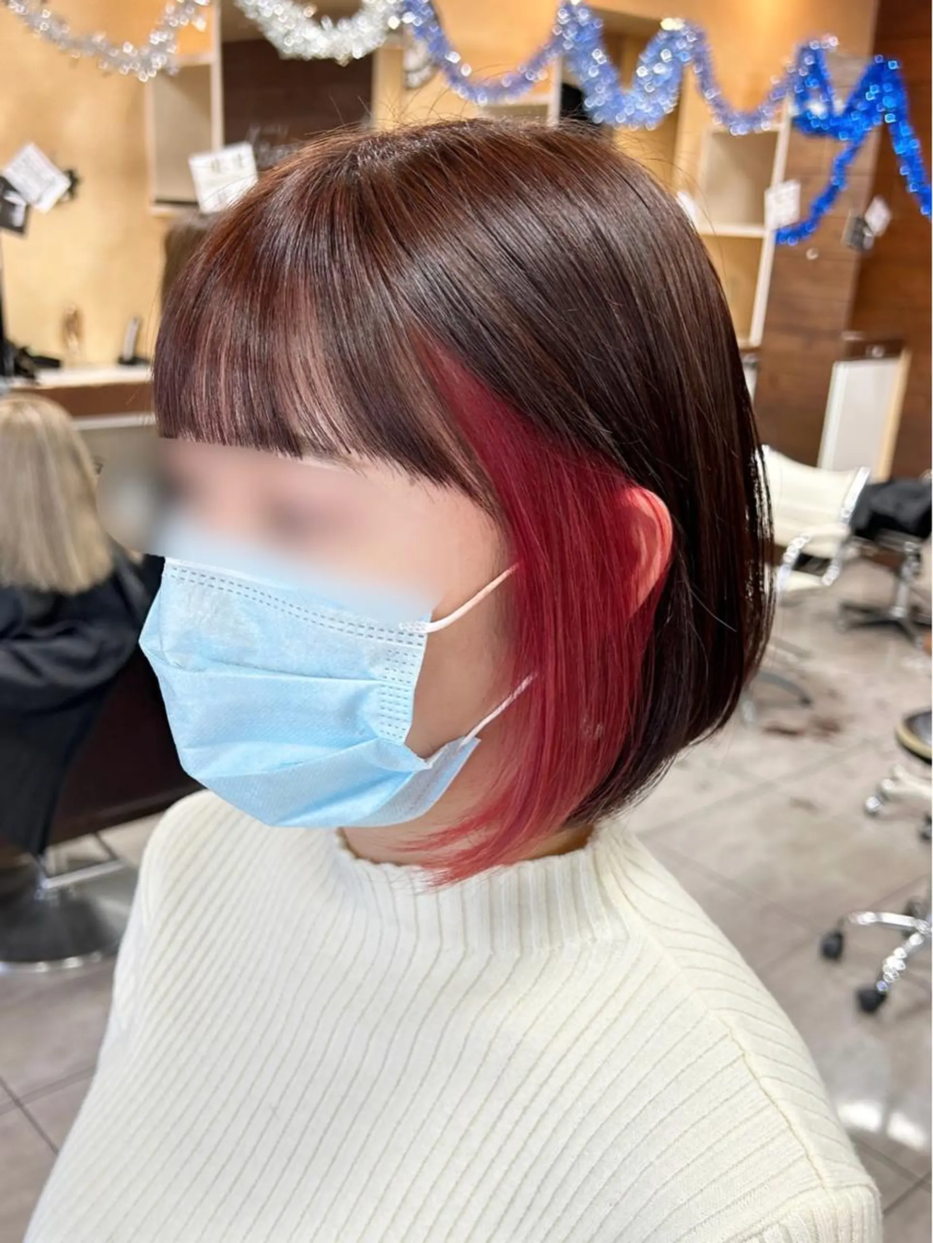 ショート ヘアカラー トリートメント 🫧艶髪カラー🫧 森本くるみのヘアスタイル