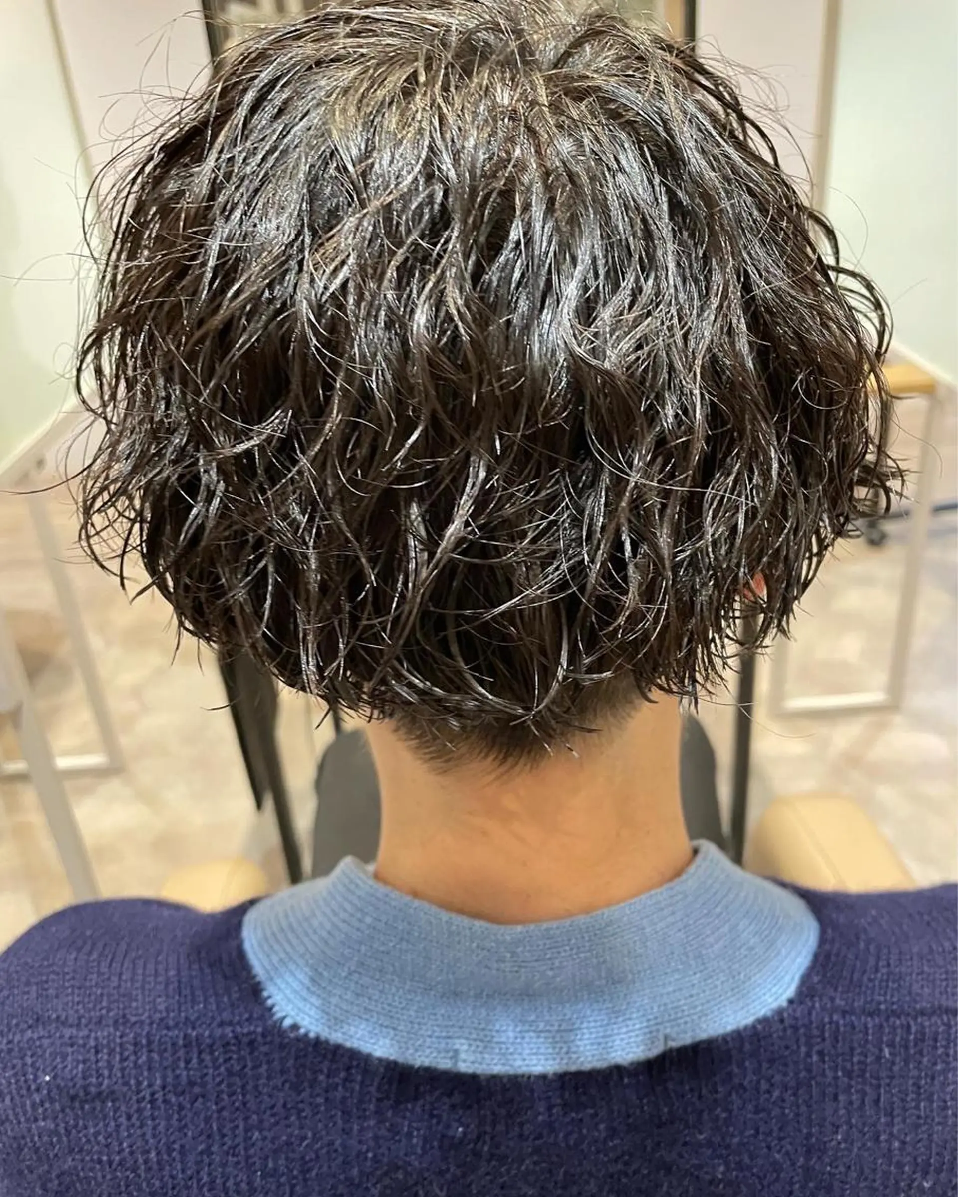 ショート パーマ メンズ EARTHセンター南店所属・宮澤 理久のヘアスタイル