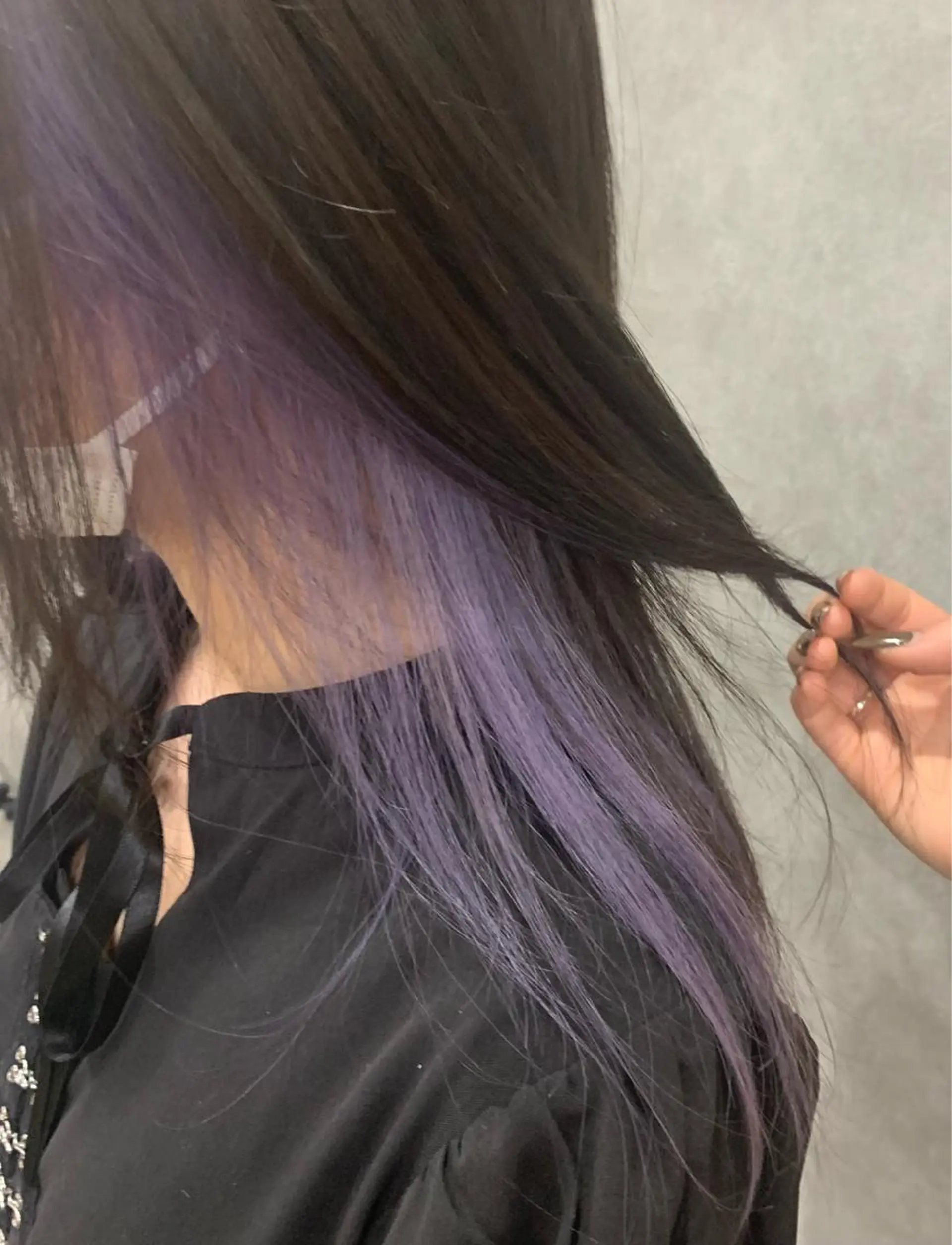 ロング ヘアカラー ゆきな 育休中のヘアスタイル