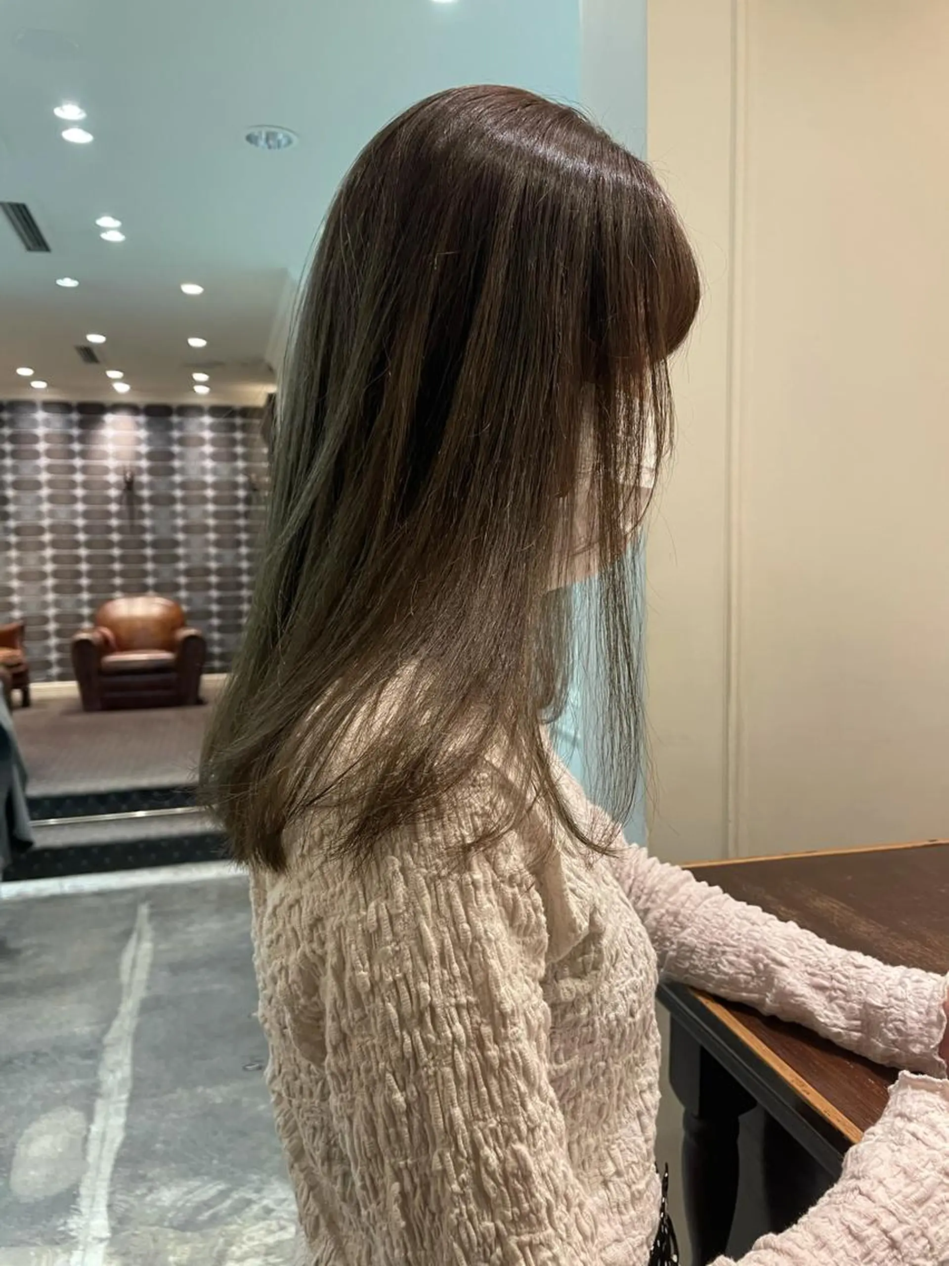 セミロング カラー カット ヘアカラー classic 新横浜所属・大人girly🛋️ 🤍yukakoのヘアスタイル