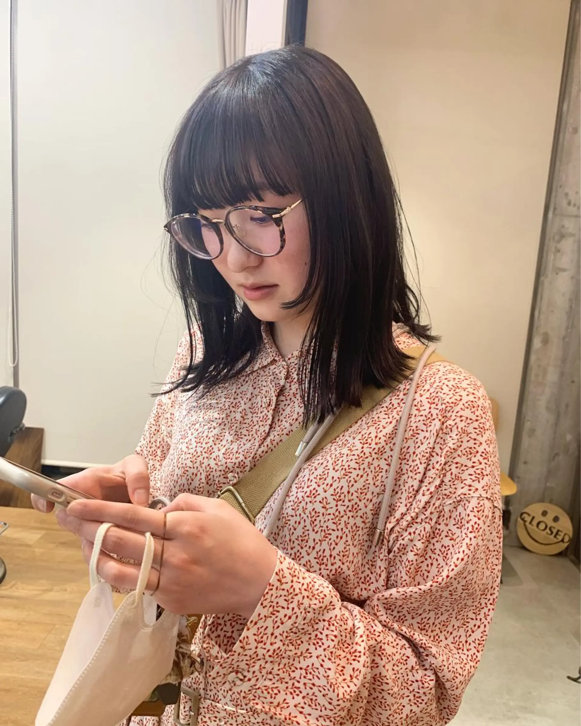 ミディアム カラー 表参道OLSEN✂︎ nanamiのヘアスタイル