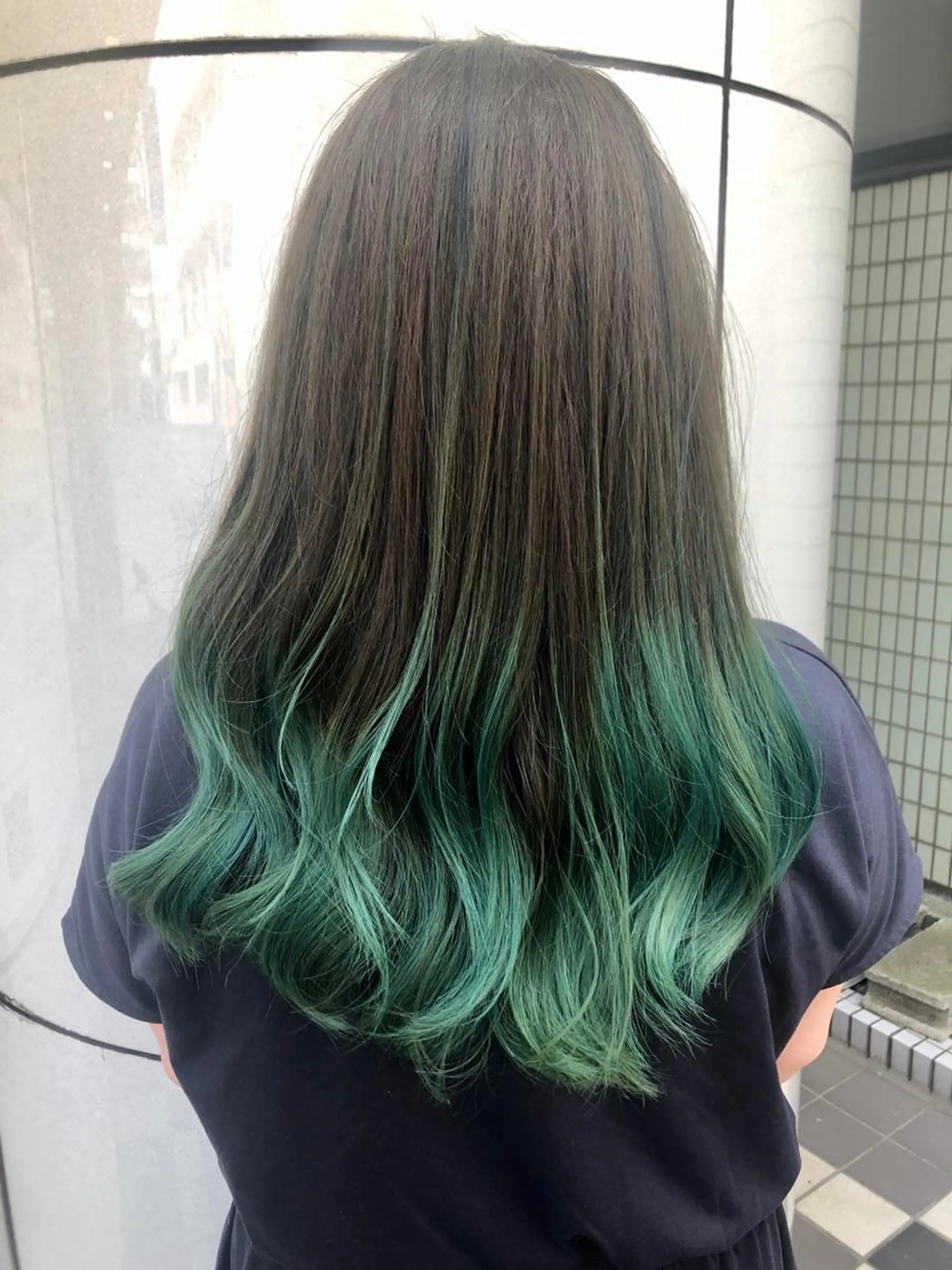 ロング カラー 千葉 洋平のヘアスタイル