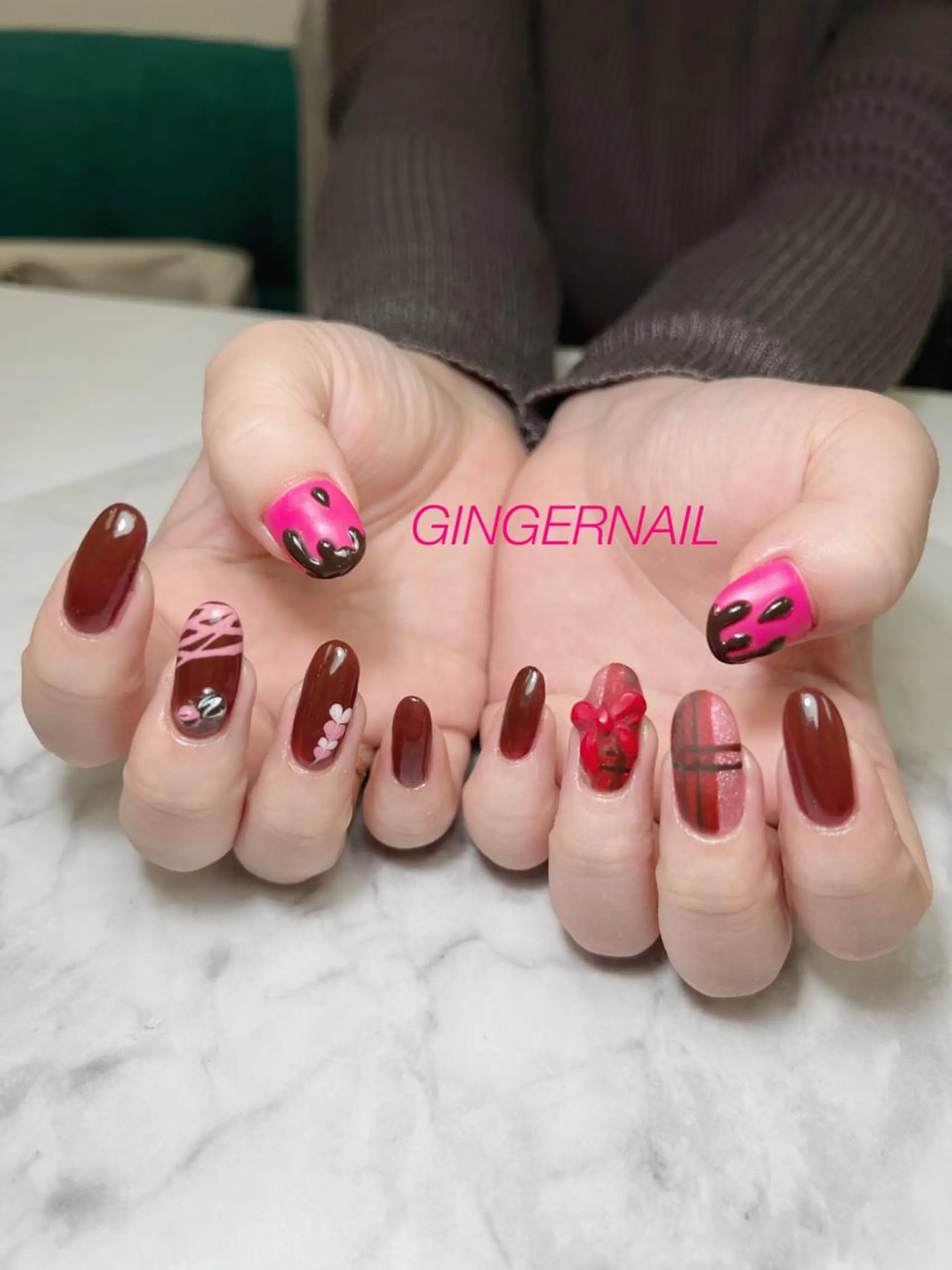 ネイル ハンドネイル ハンドケア GINGER NAIL所属・代々木 GINGERNAILのネイルデザイン