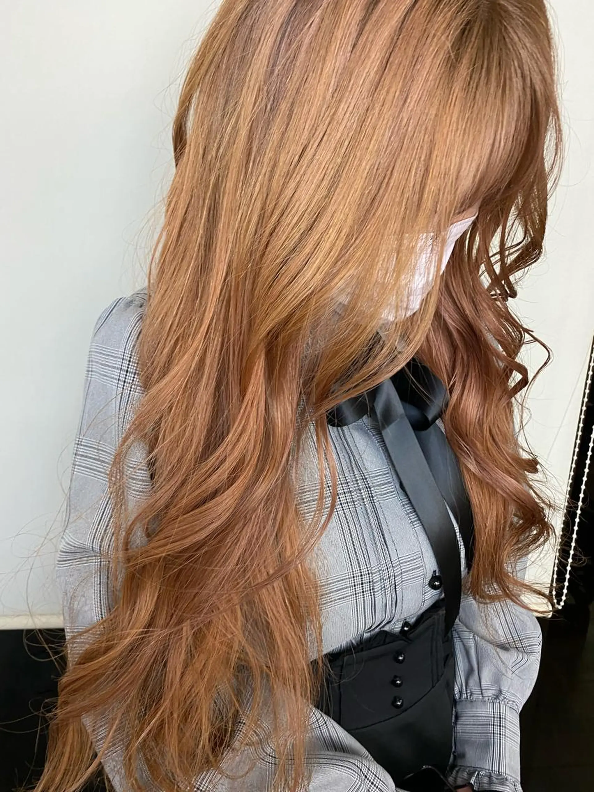 ロング カラー カット ヘアカラー トリートメント peg.hair所属・ブリーチカラー🫧 森　凪沙のヘアスタイル