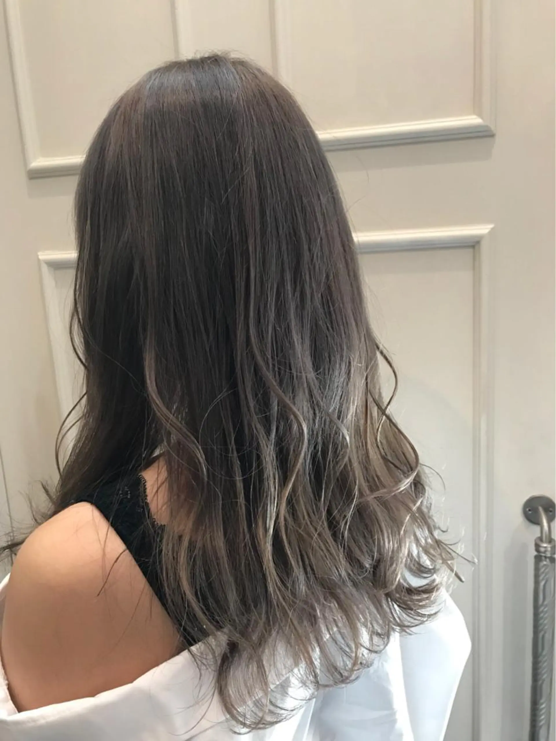 セミロング カラー グラデーションカラー 💈Blanco💈 カラー&ケア🌈のヘアスタイル