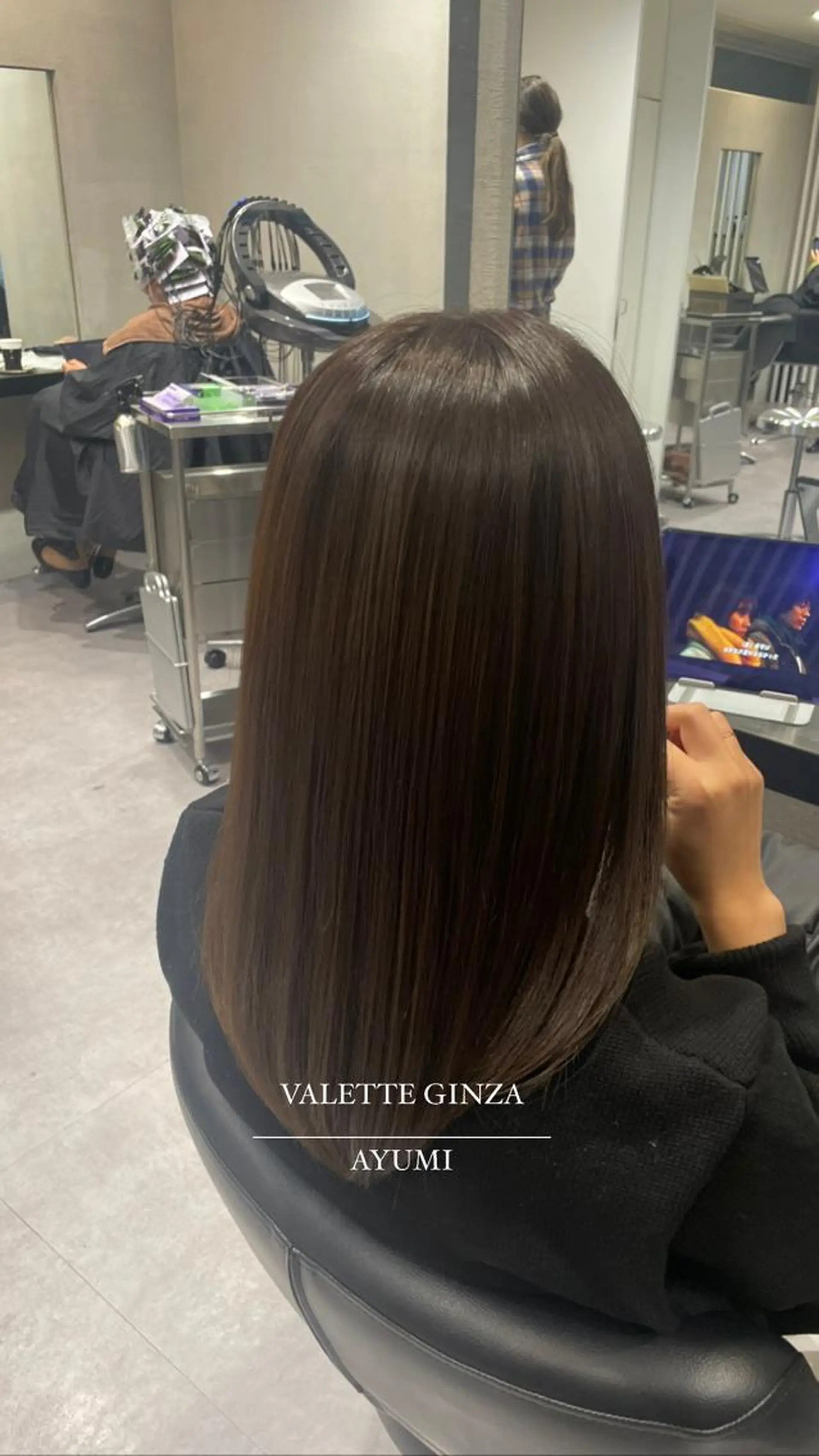 ミディアム カラー 銀座/韓国ヘア🤍 レイヤーAYUMIのヘアスタイル
