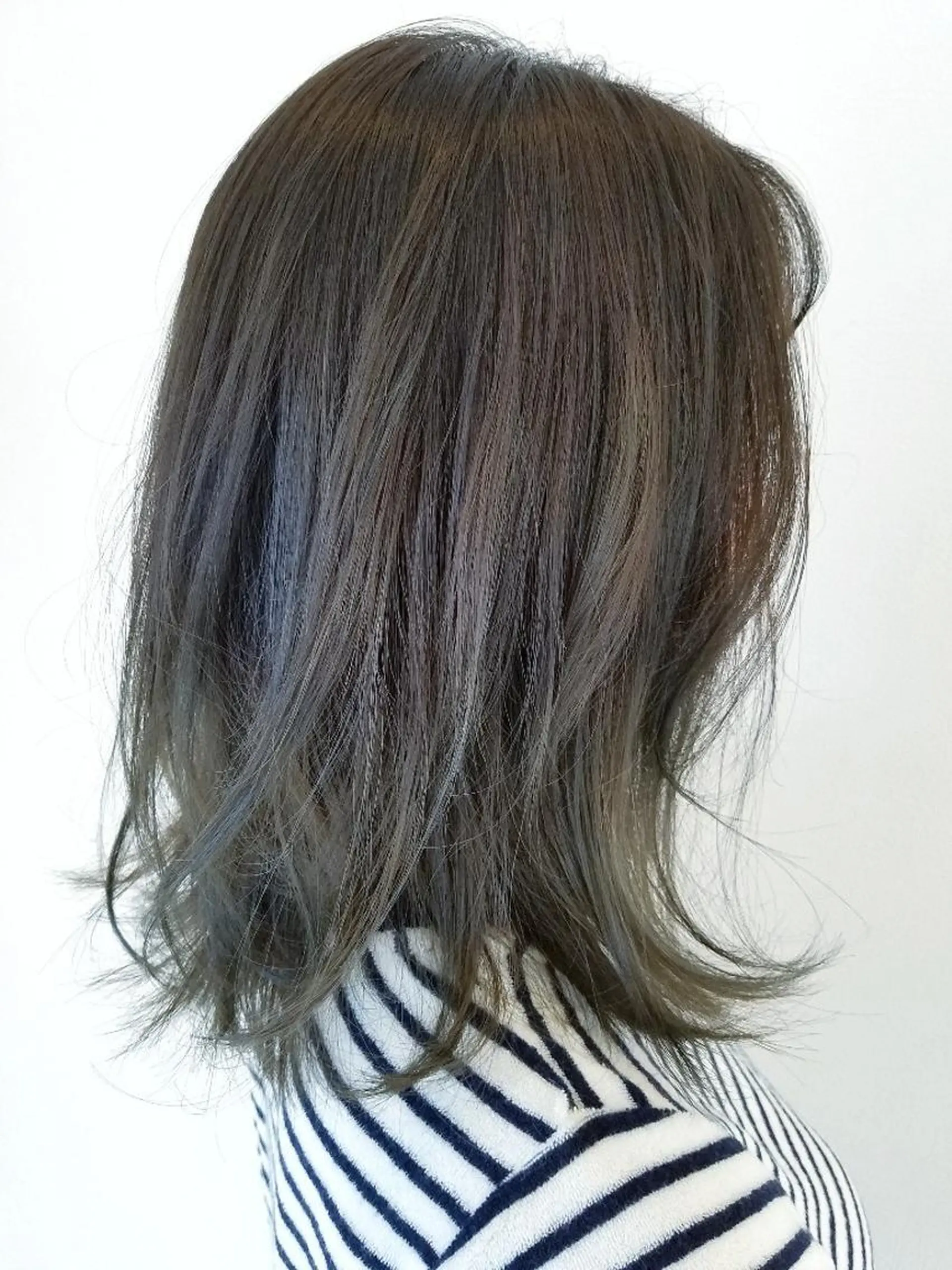 セミロング カラー 髪質改善/ハイライト 小林秀樹のヘアスタイル