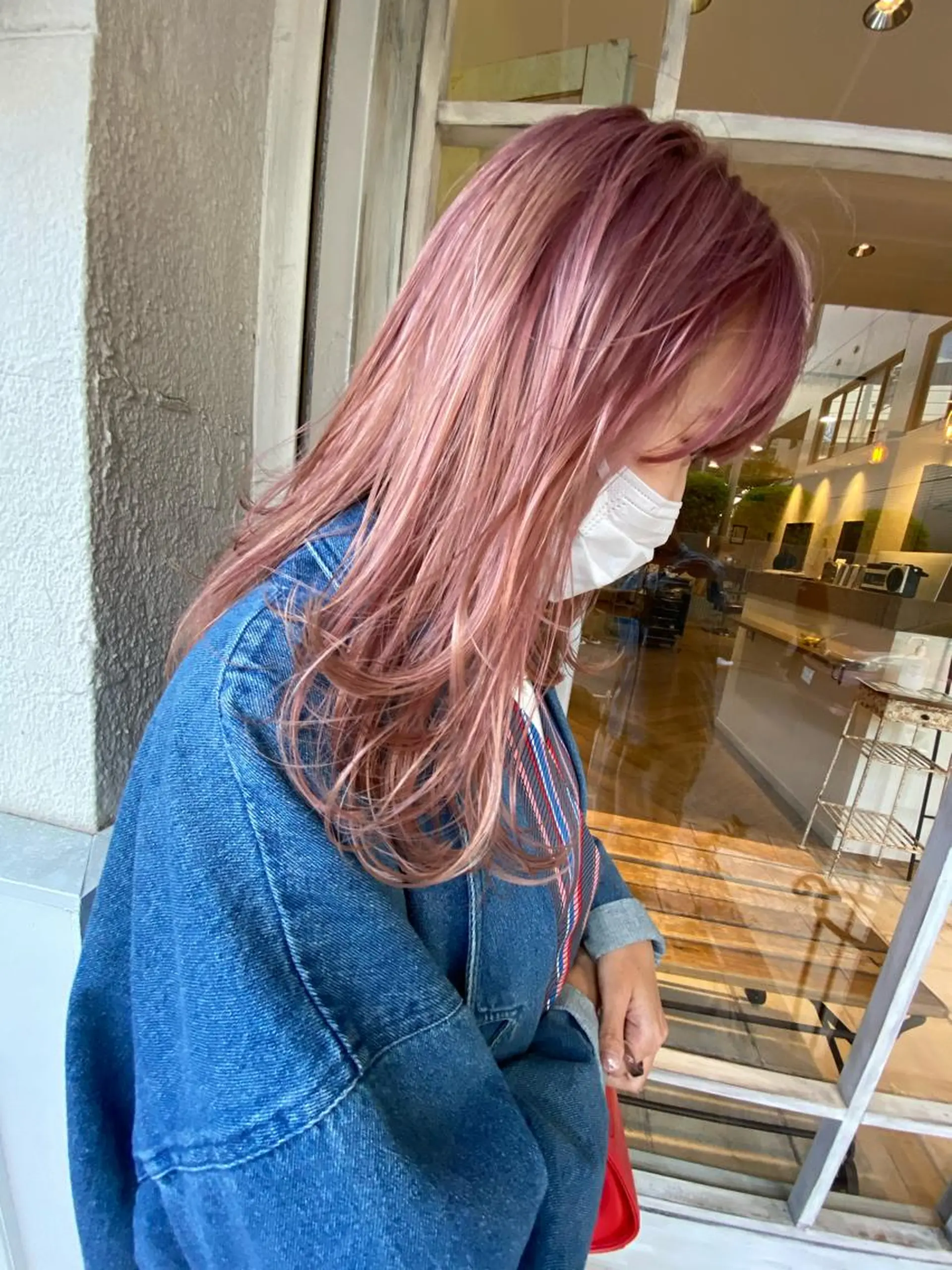 セミロング レイヤーカット カット ヘアカラー トリートメント Musiiik hairのヘアスタイル