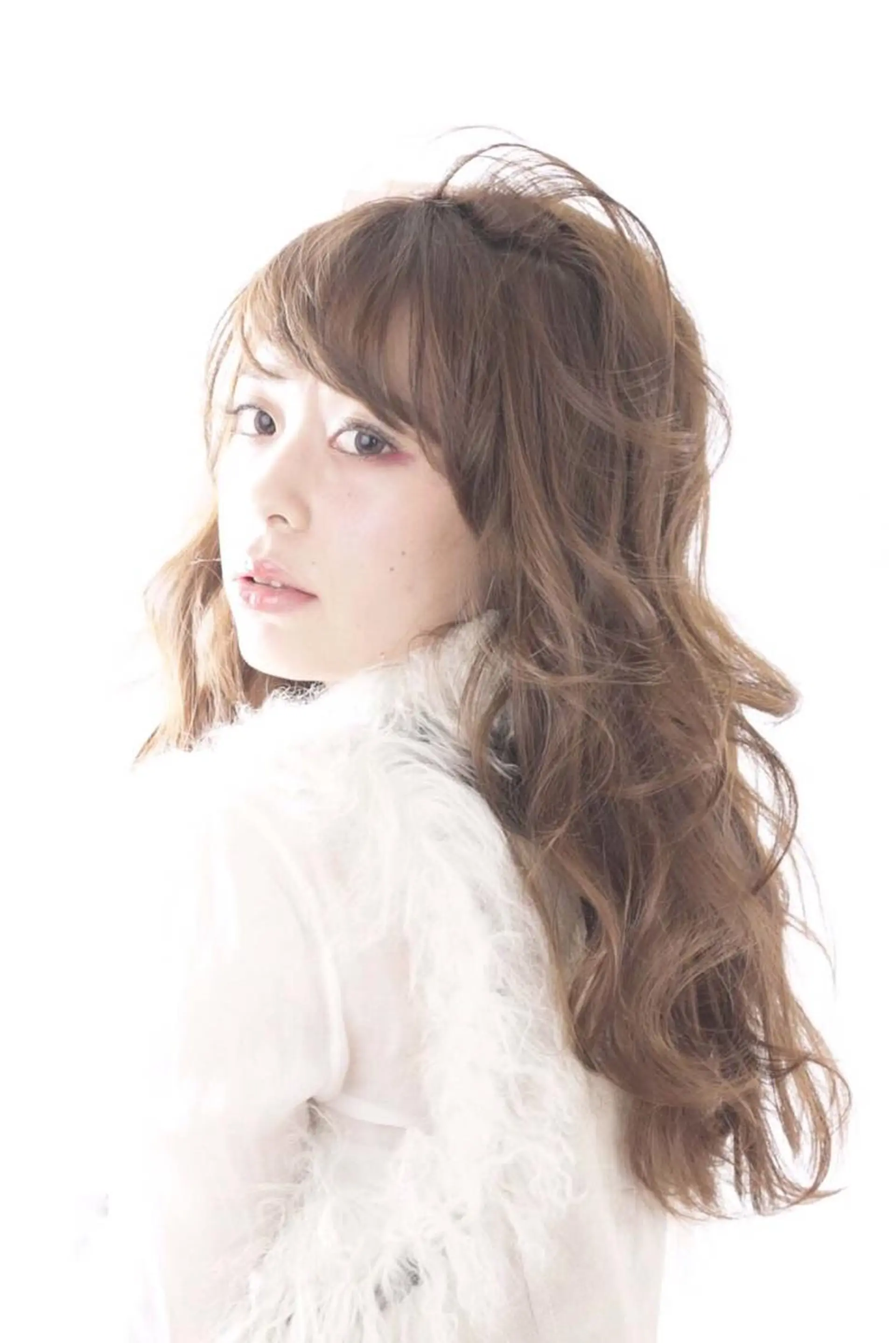 ロング カラー パーマ ヘアアレンジ メンズ キッズ ネイル マツエク・マツパ アティリー 西梅田のヘアスタイル