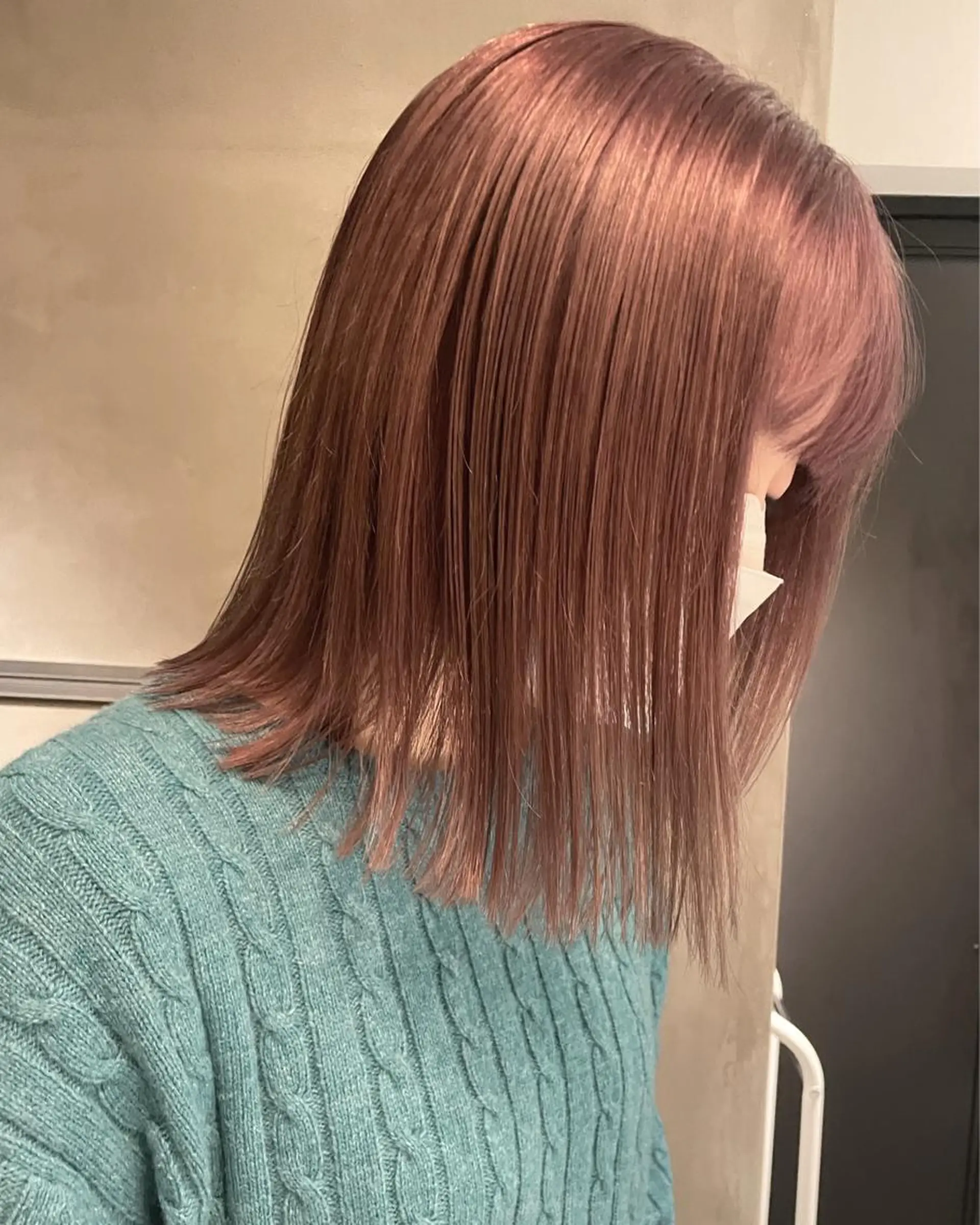 セミロング カラー classic 新横浜所属・大人girly🛋️ 🤍yukakoのヘアスタイル