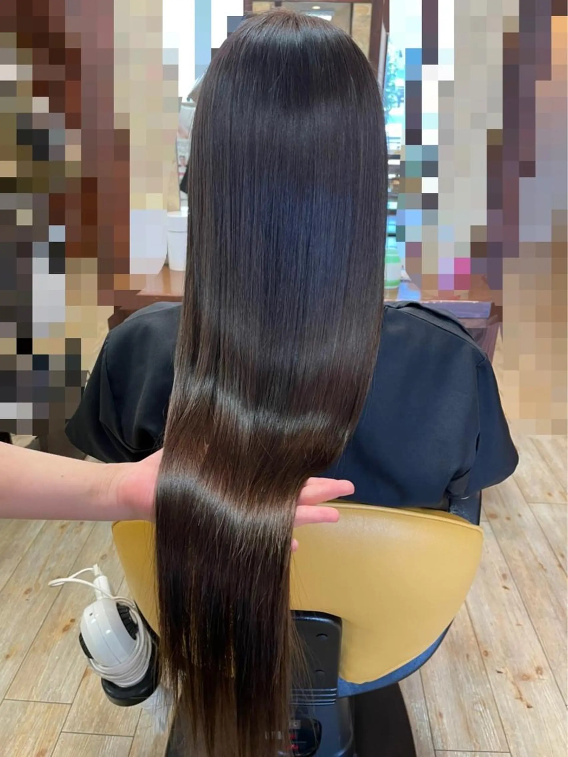 ロング 髪質改善 縮毛矯正 トリートメント トリートメント ひなの/ダメージレス /髪質改善のヘアスタイル