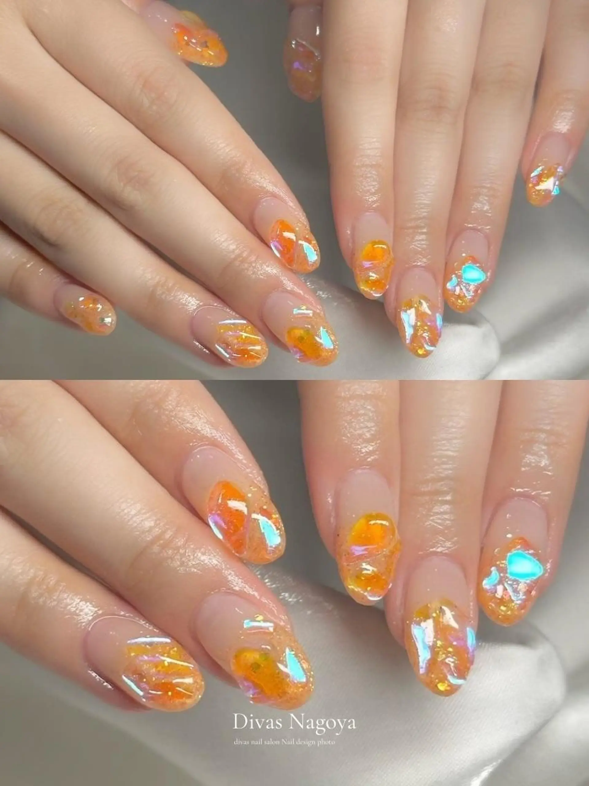 ネイル 長さ出し ジェルネイル 韓国ネイル マグネットネイル 持ち込み 🎀Sakae D.d nail🎀のネイルデザイン