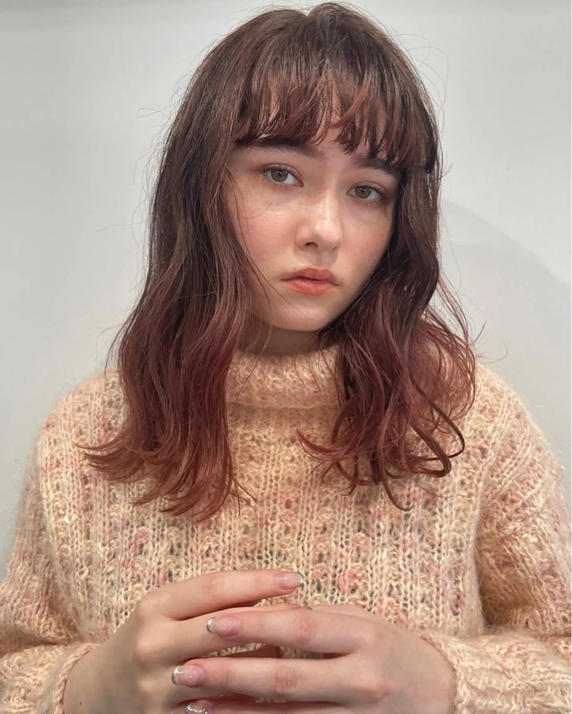ミディアム カラー TO C所属・柔らか透明感ヘア🌙 RIONAのヘアスタイル