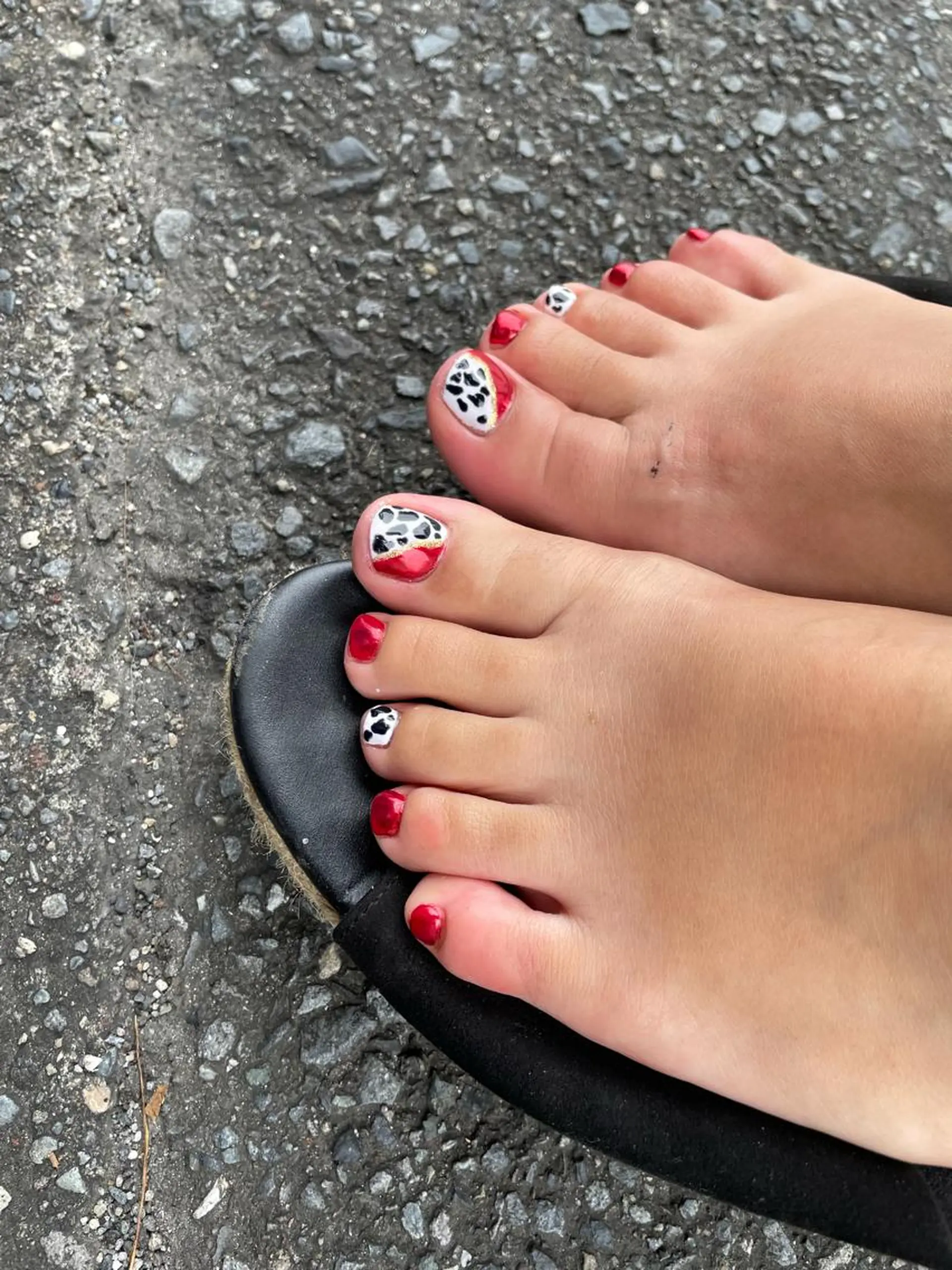 ネイル フットネイル CRAZY NAILのネイルデザイン