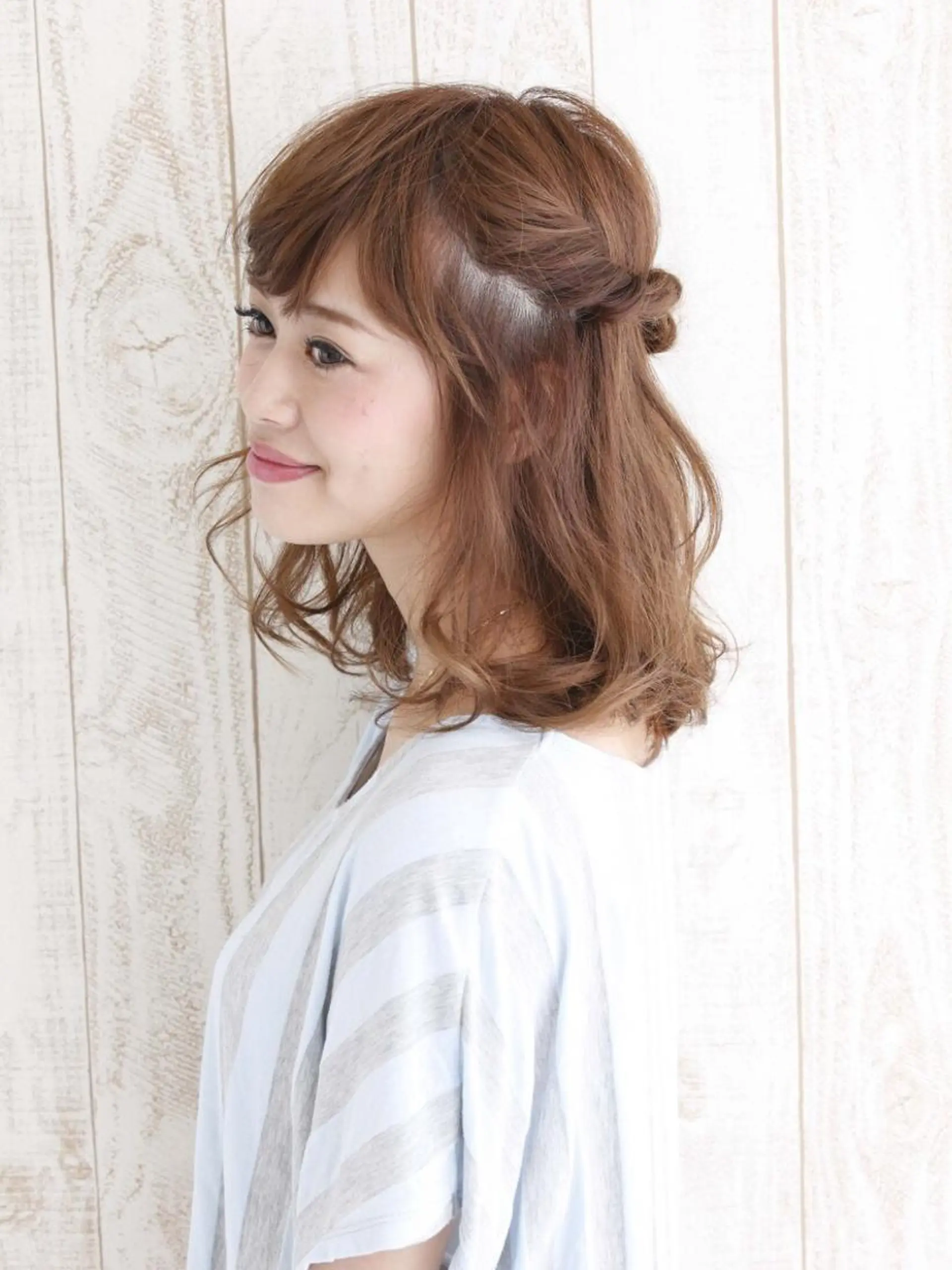 ショート ミディアム セミロング ロング カラー パーマ ヘアアレンジ ショート・ボブ💫 シブヤトモヒロのヘアスタイル