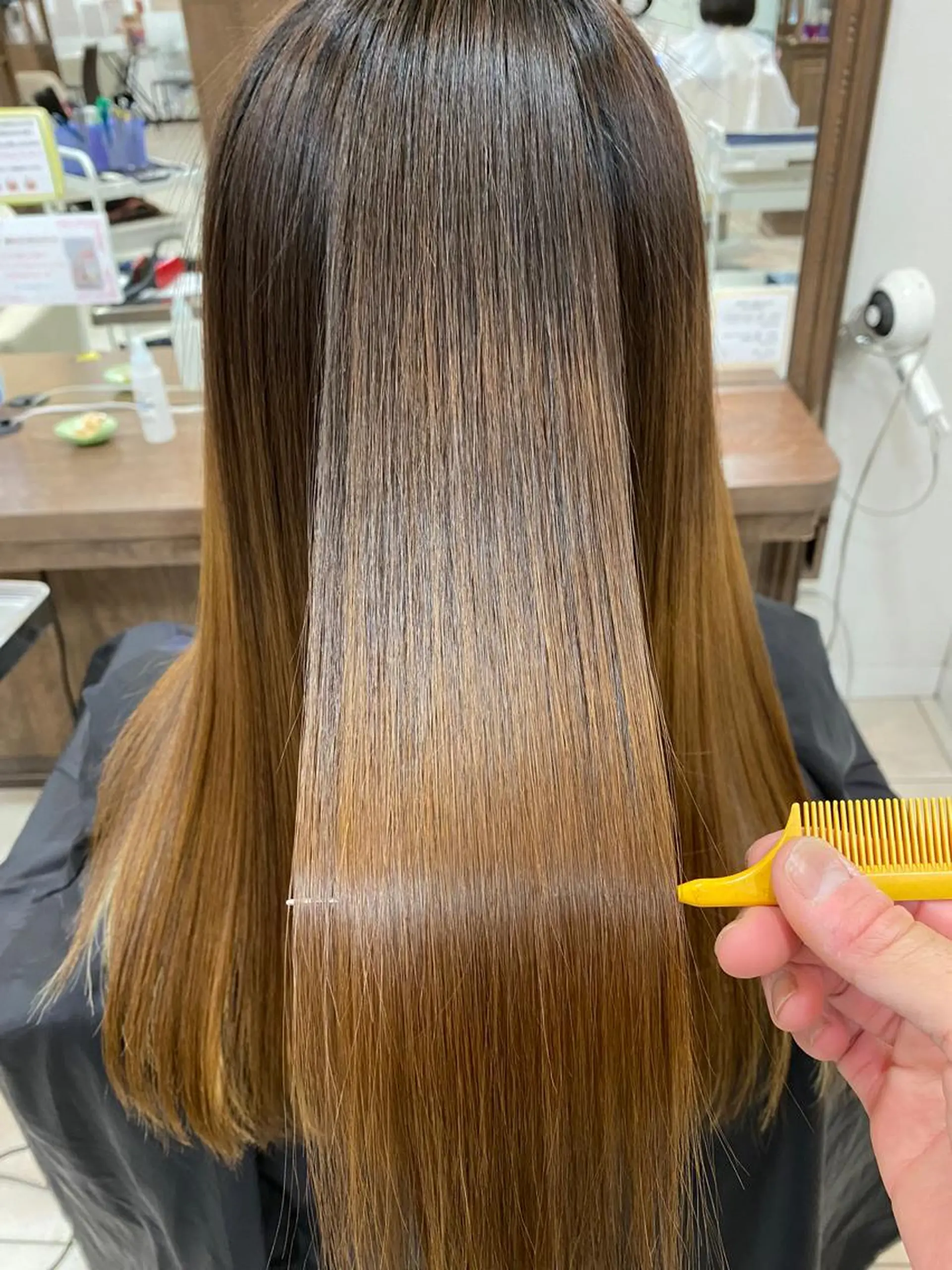 ロング カット 縮毛矯正 トリートメント ✨髪質改善・縮毛矯正 専門美容室マーベルのヘアスタイル
