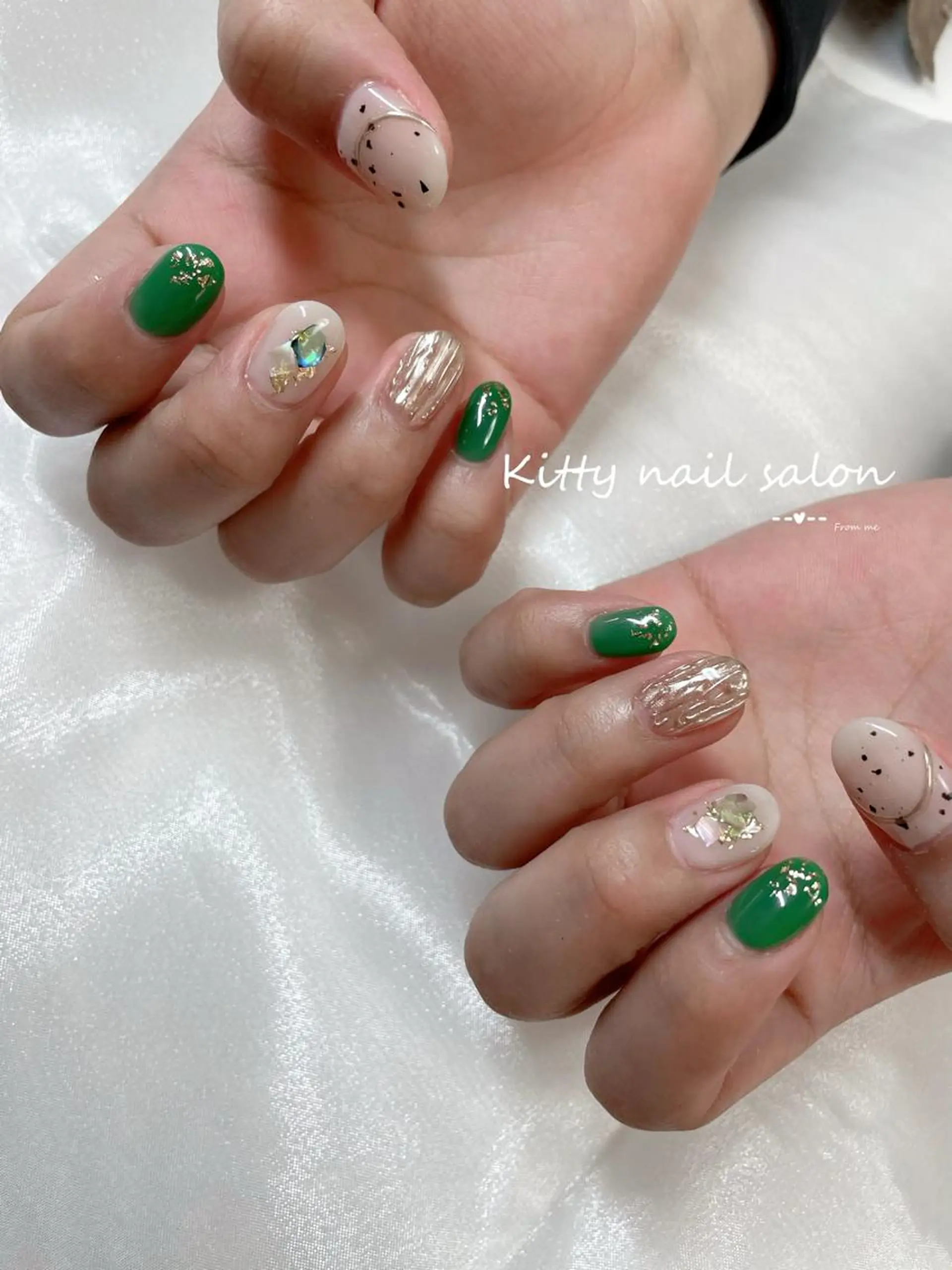 ネイル ハンドネイル kitty nail salonのネイルデザイン
