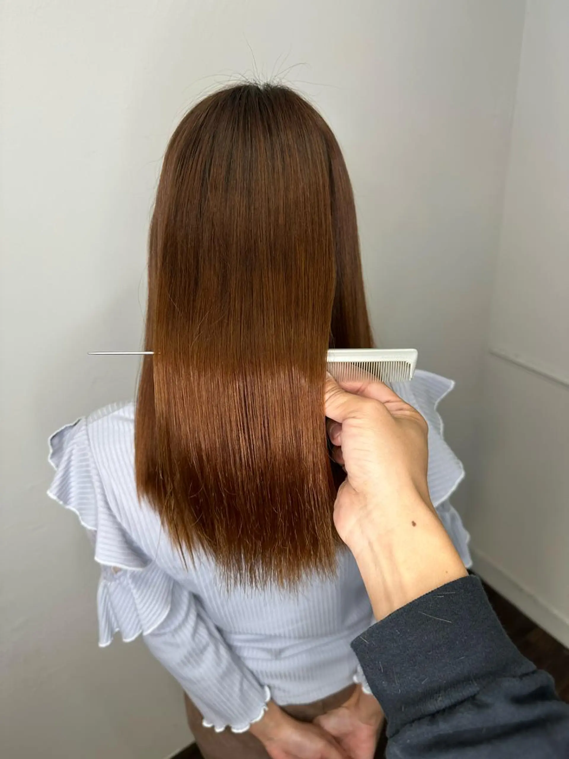 セミロング Michel by chainon ミッシェルバイシェノン所属・美髪職人/傷ませない カラー/橋本拓弥のヘアスタイル