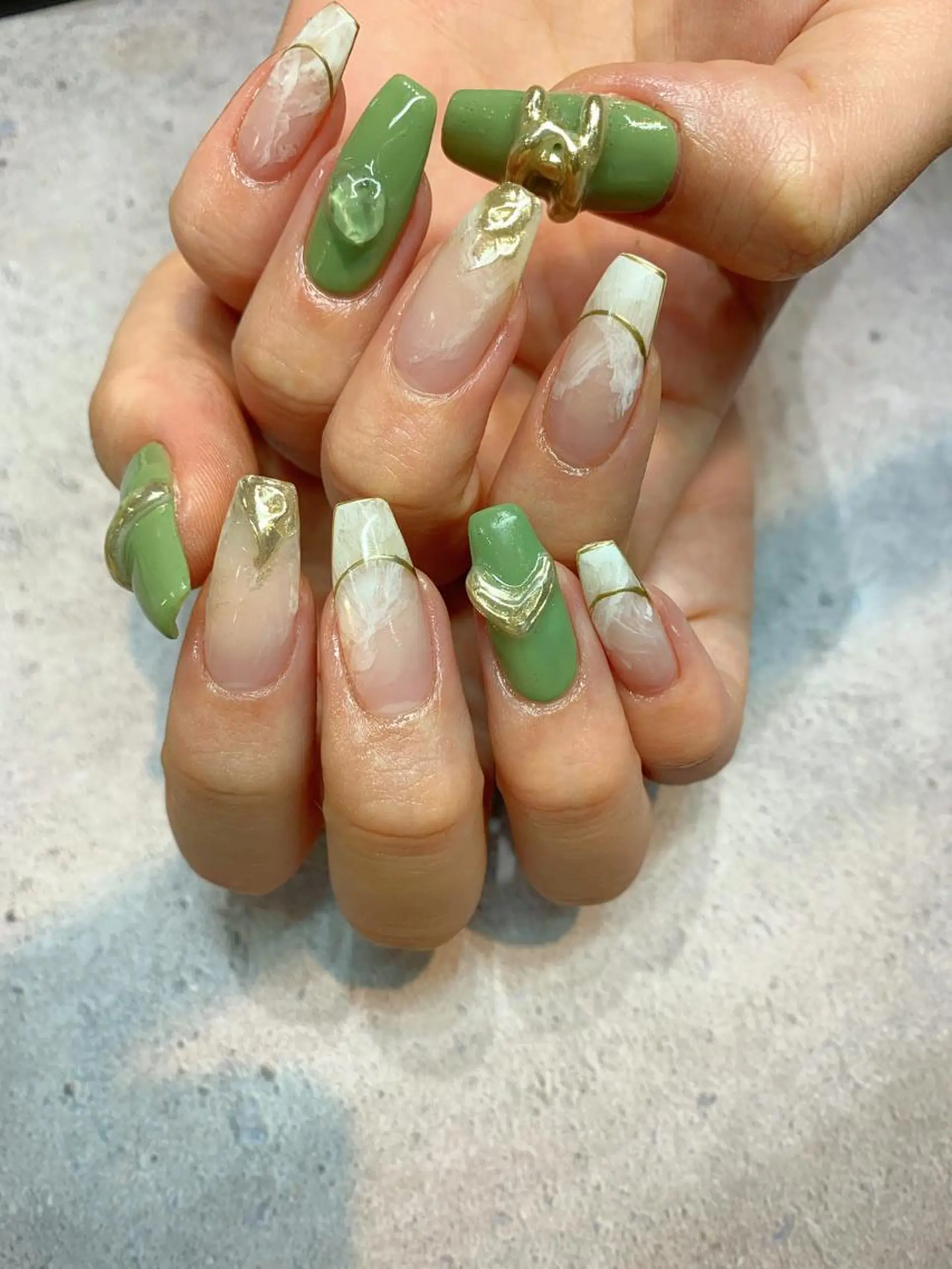 ネイル ハンドネイル glow_ nailのネイルデザイン