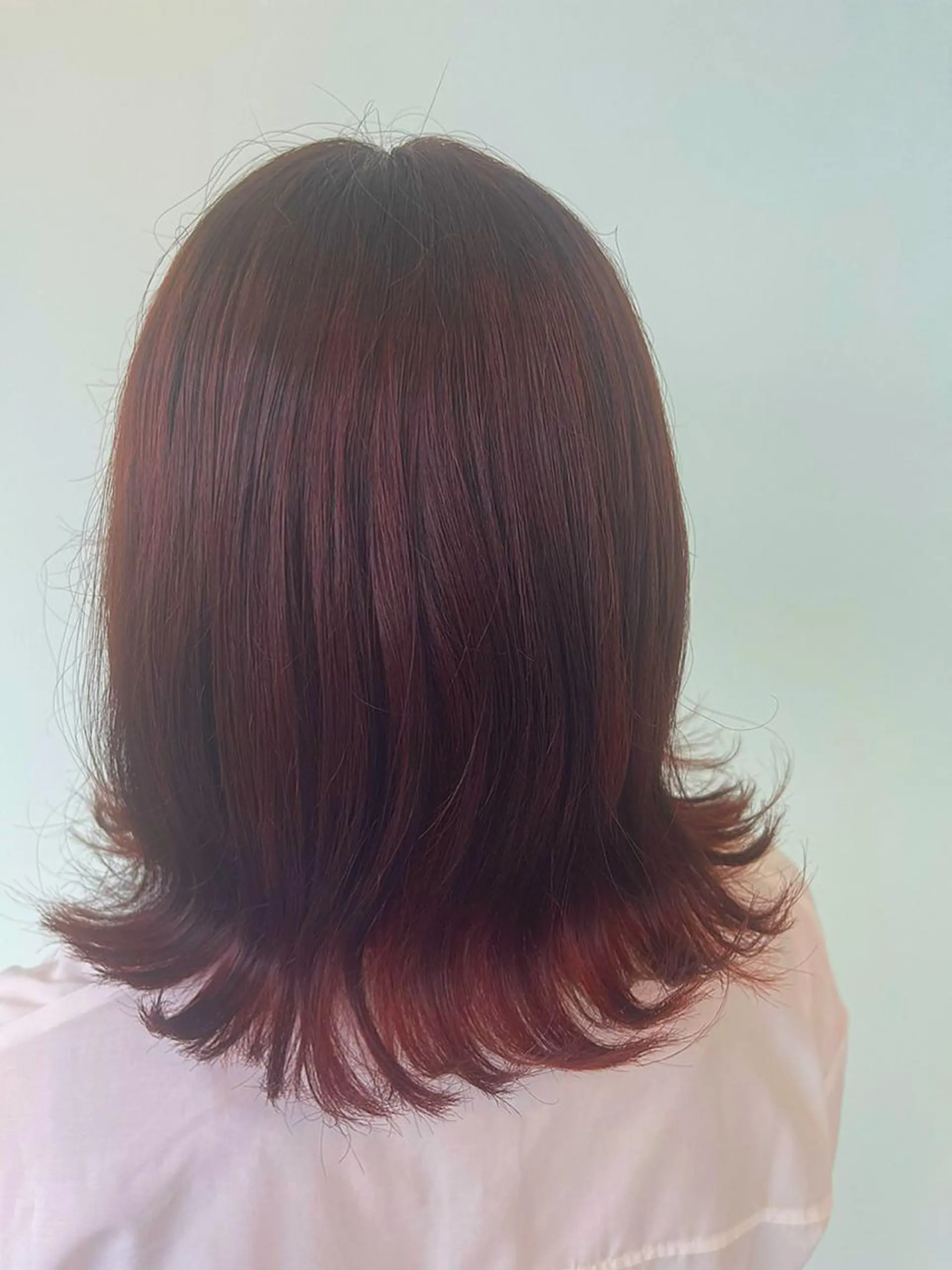 ミディアム カラー 🍏👑針生 愛佳👑🍏のヘアスタイル