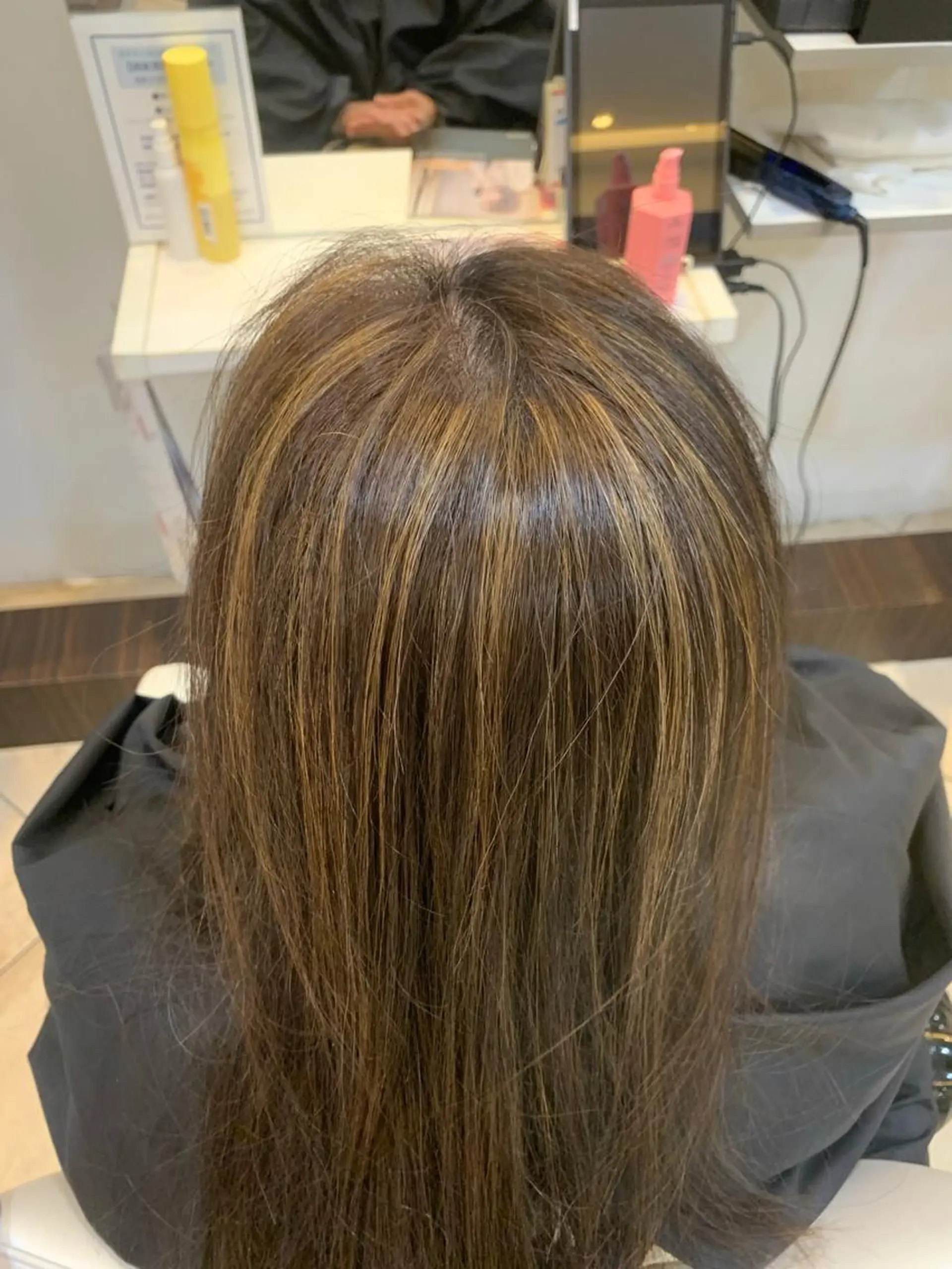 カラー 中谷 大介のヘアスタイル