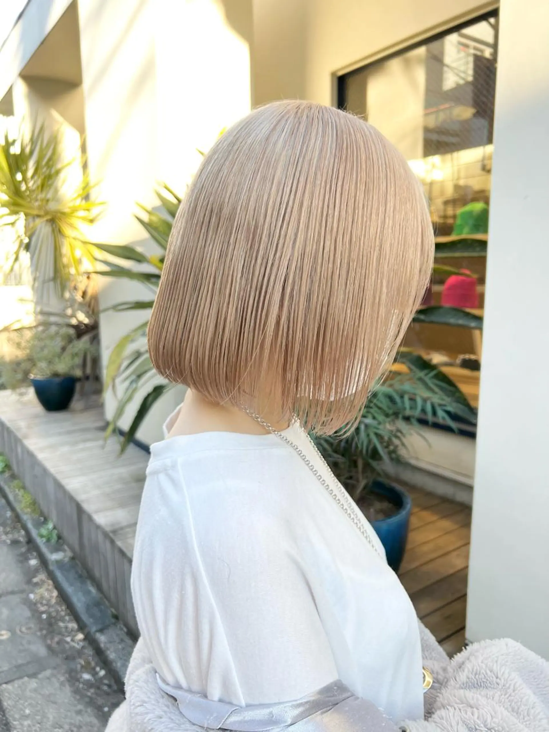 ショート カラー カット ヘアカラー トリートメント ヘアセット I've  for hair所属・🫧艶ハイトーン ブリーチ🫧トモヤのヘアスタイル