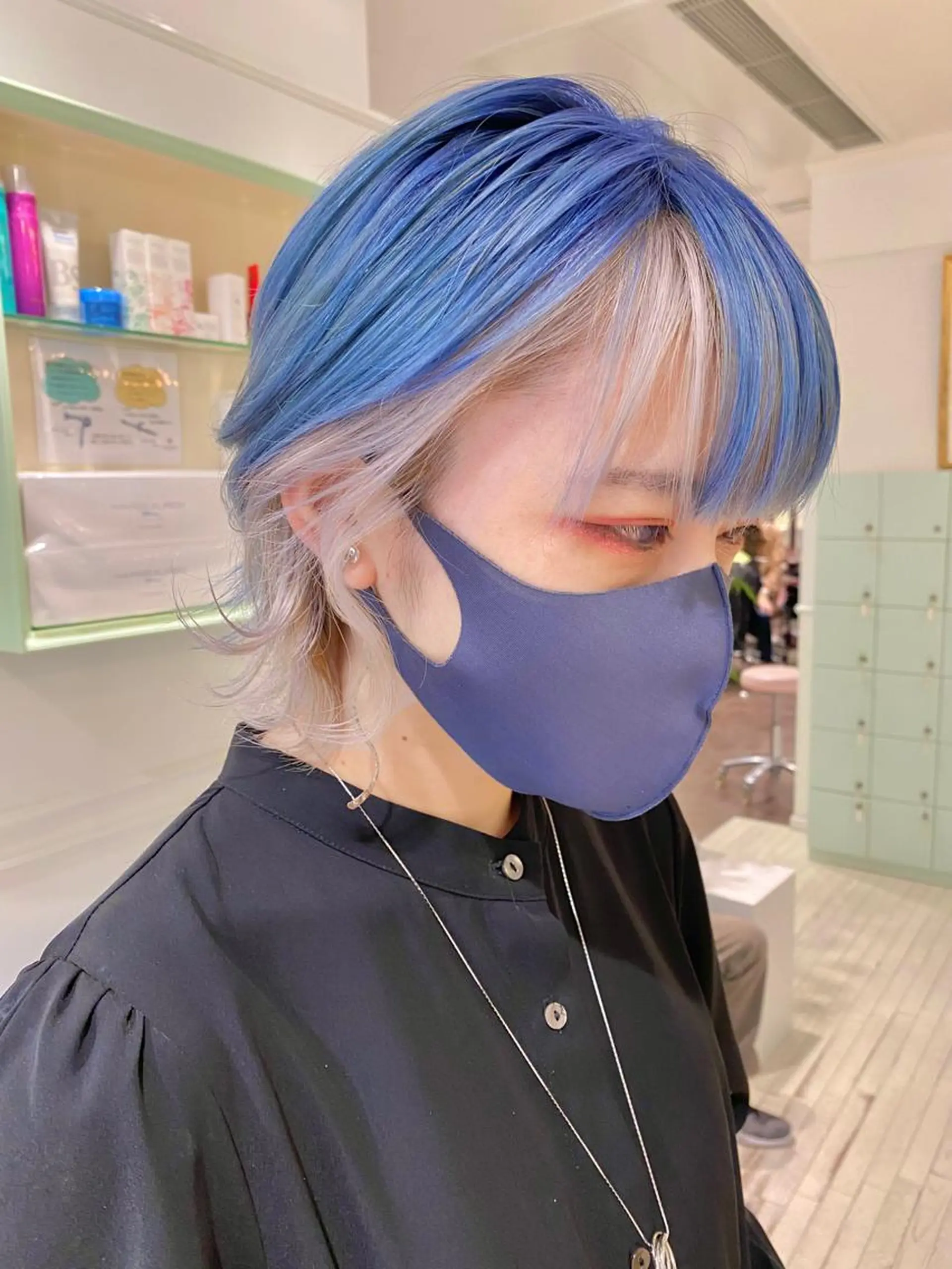 ショート カラー デザインカラー トリートメント Re:ta Hair 飯田淳平のヘアスタイル