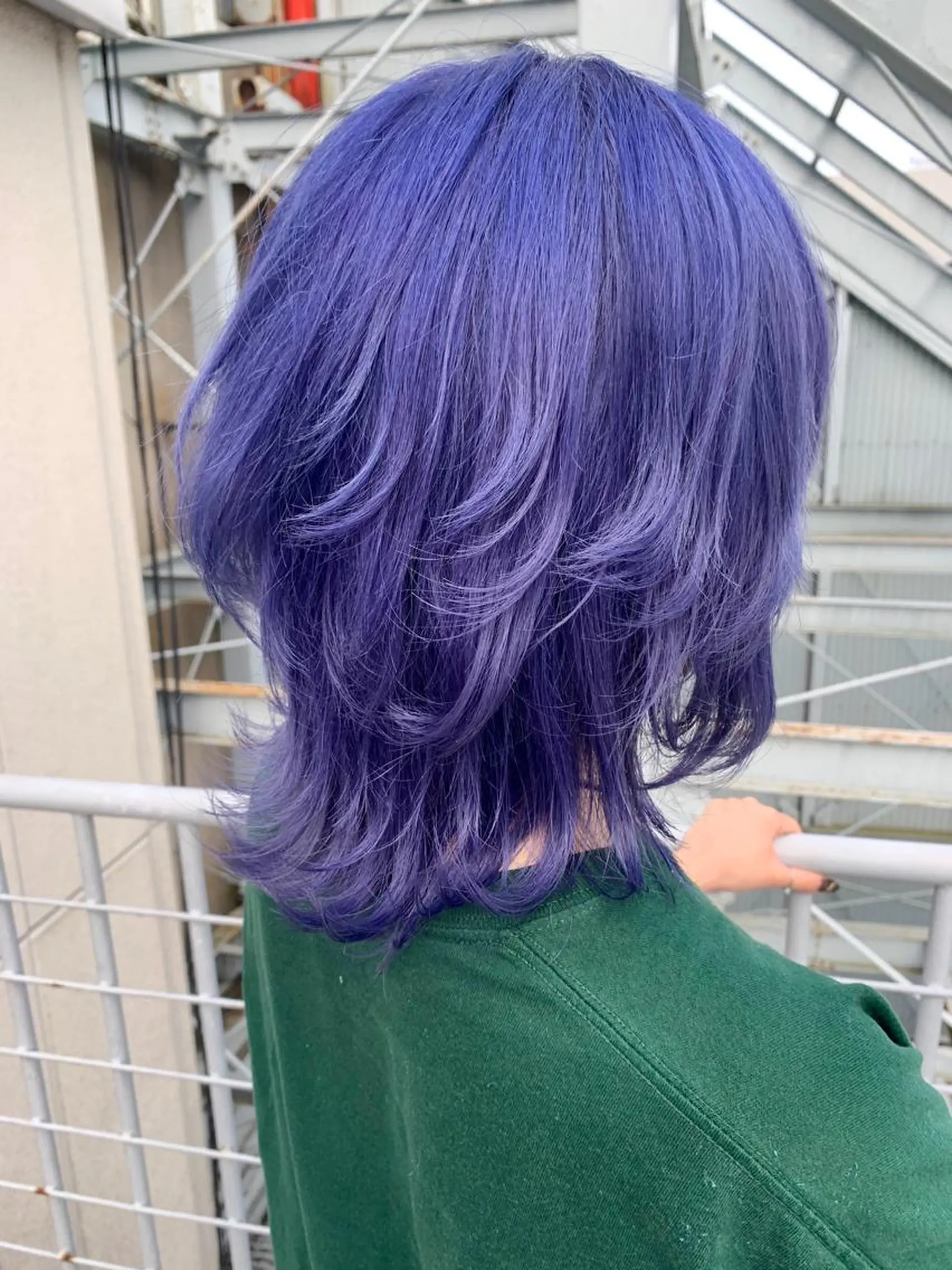 ミディアム ウルフカット 🦋レイヤーカット ミドリカワ🦋のヘアスタイル