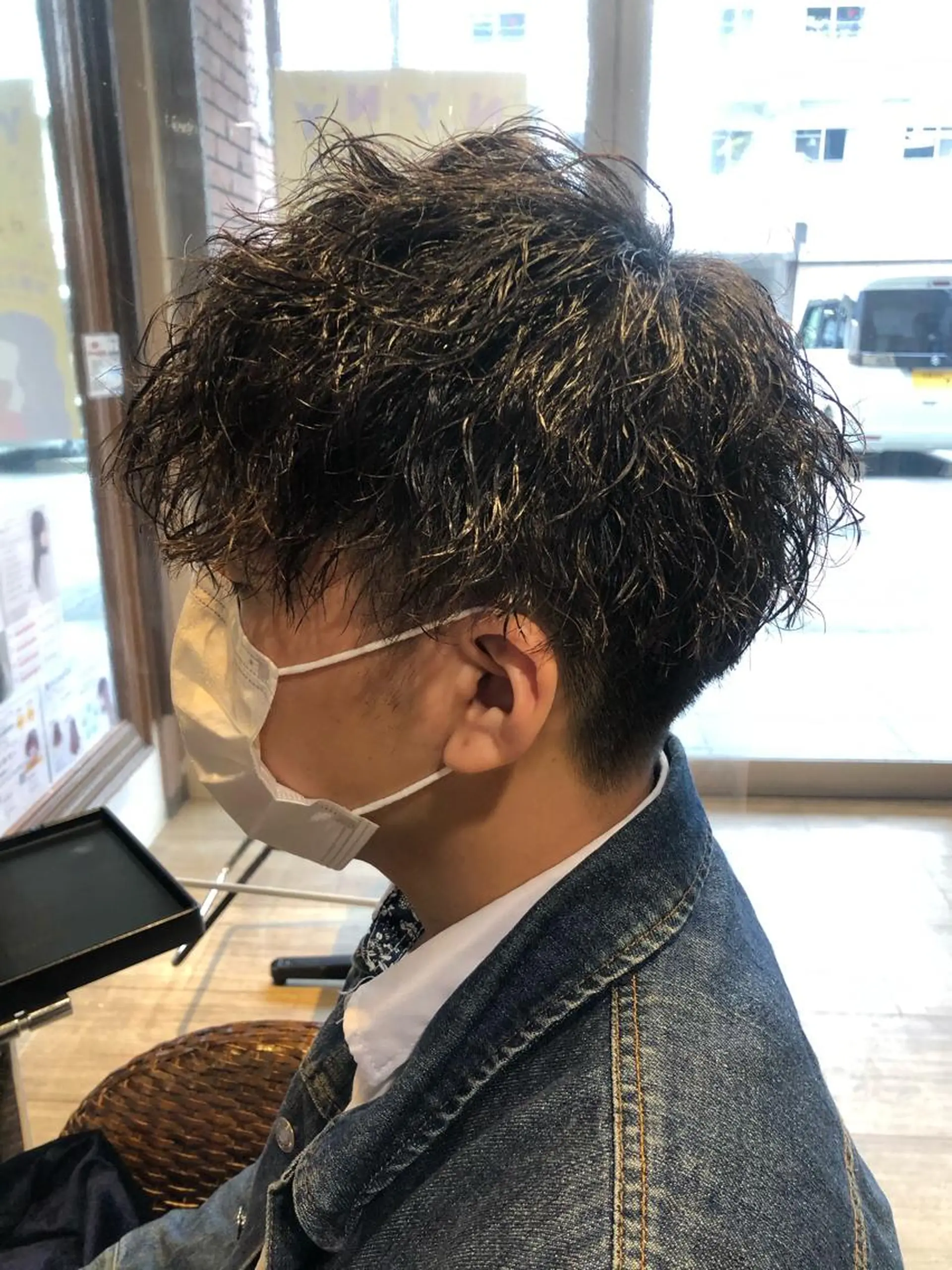 ショート パーマ メンズ メンズパーマ/ スパイキー/神田正紀のヘアスタイル