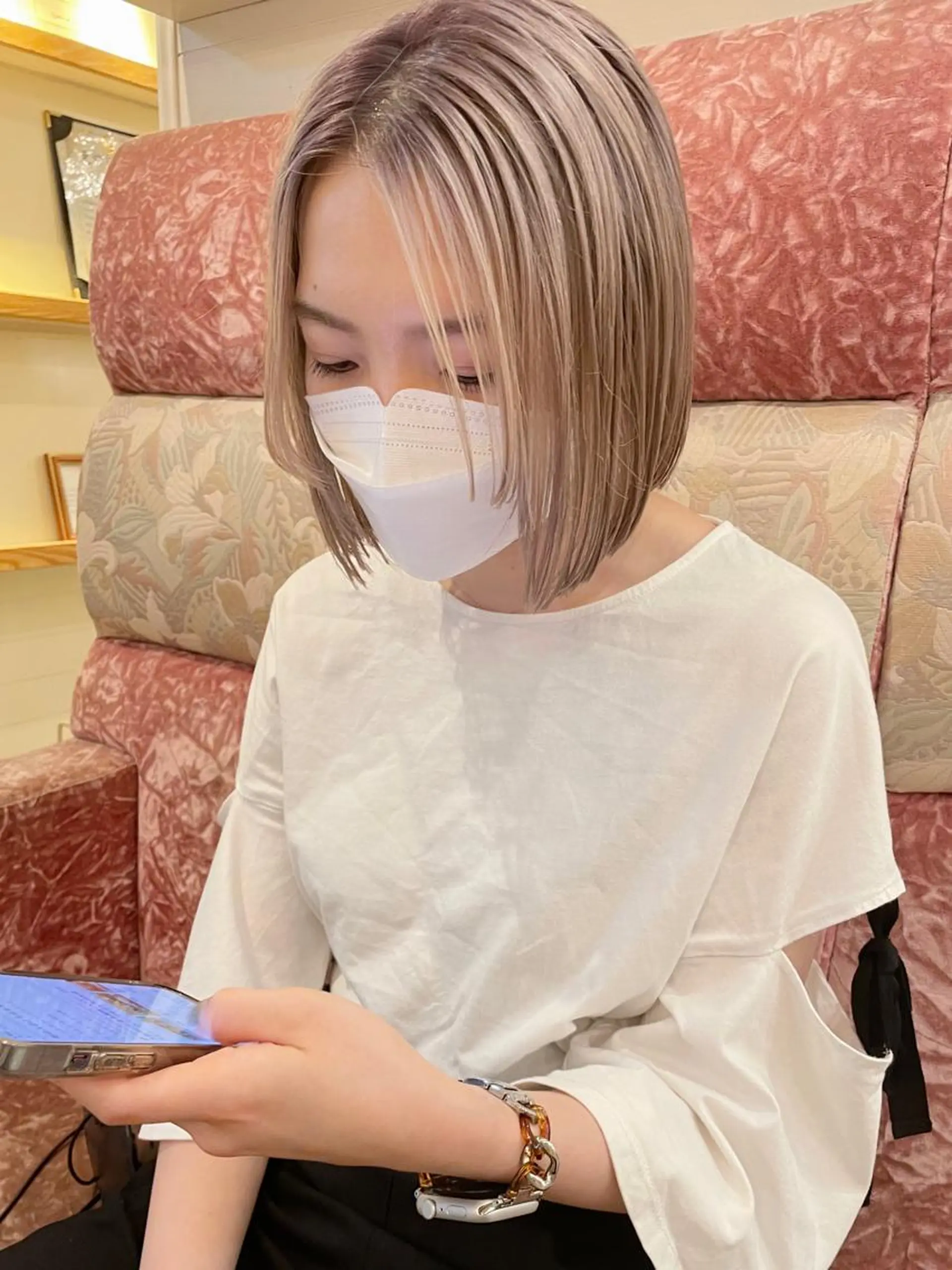 ミディアム ボブ 【ボブ/個室サロン】 癒し空間mimuraのヘアスタイル