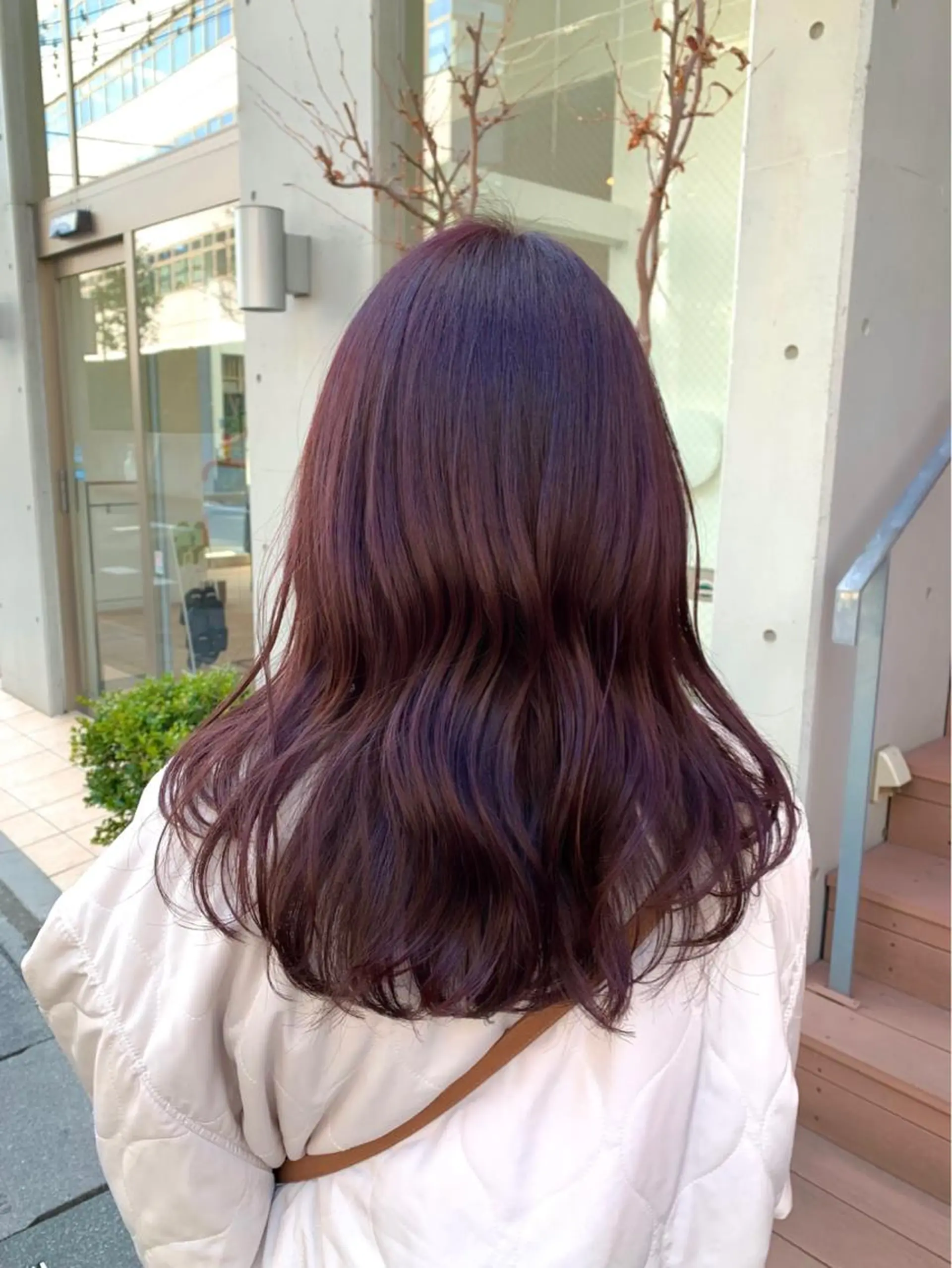 セミロング ヘアカラー トリートメント 森山 佳小里 /暖色カラーのヘアスタイル