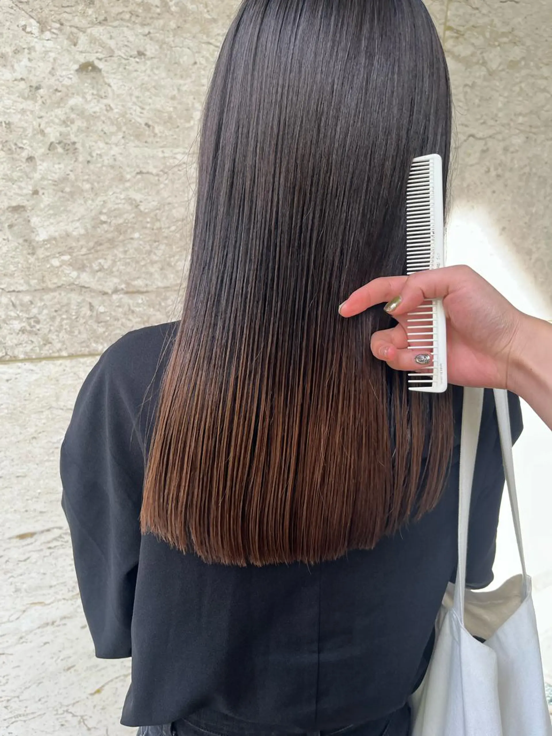 セミロング カット ヘッドスパ オリーブ/グレージュ 💐🤍理保のヘアスタイル