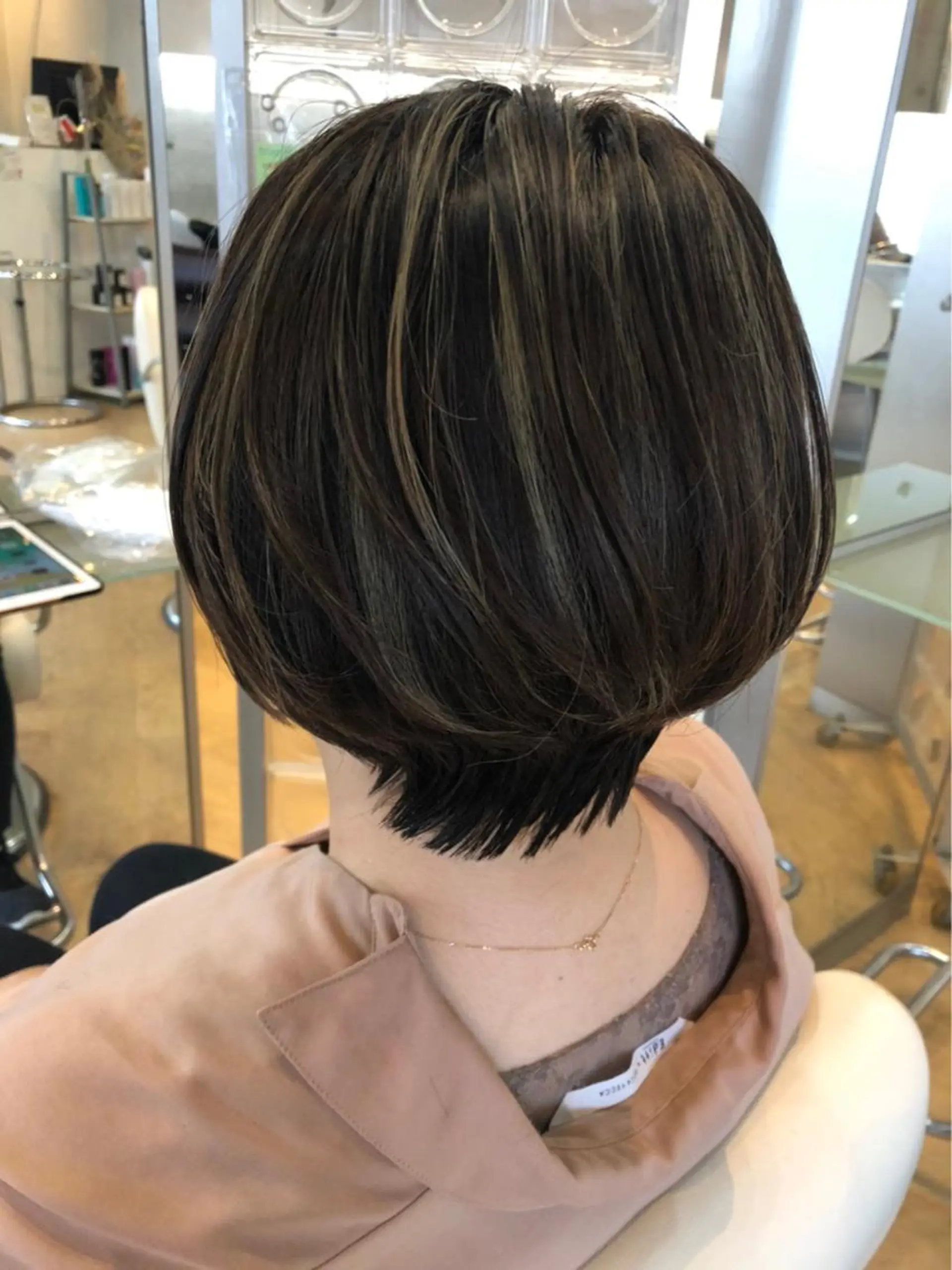 ショート カラー ハイライトカラー ハイライト BROCANTE LUXBE 立川北口店所属・後藤 卓哉のヘアスタイル