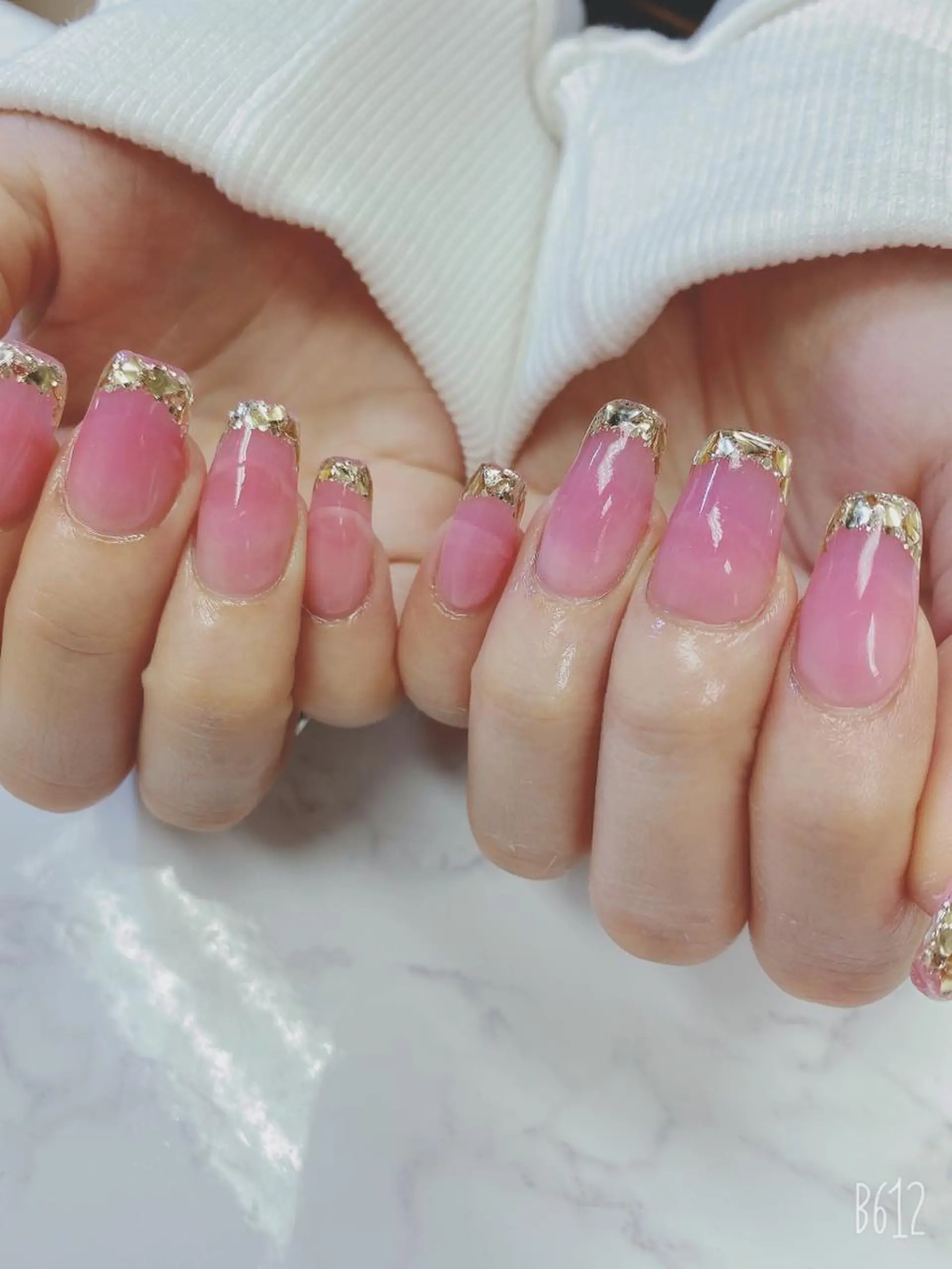 ショート ハンドネイル JNA認定講師🌸 RIEのネイルデザイン
